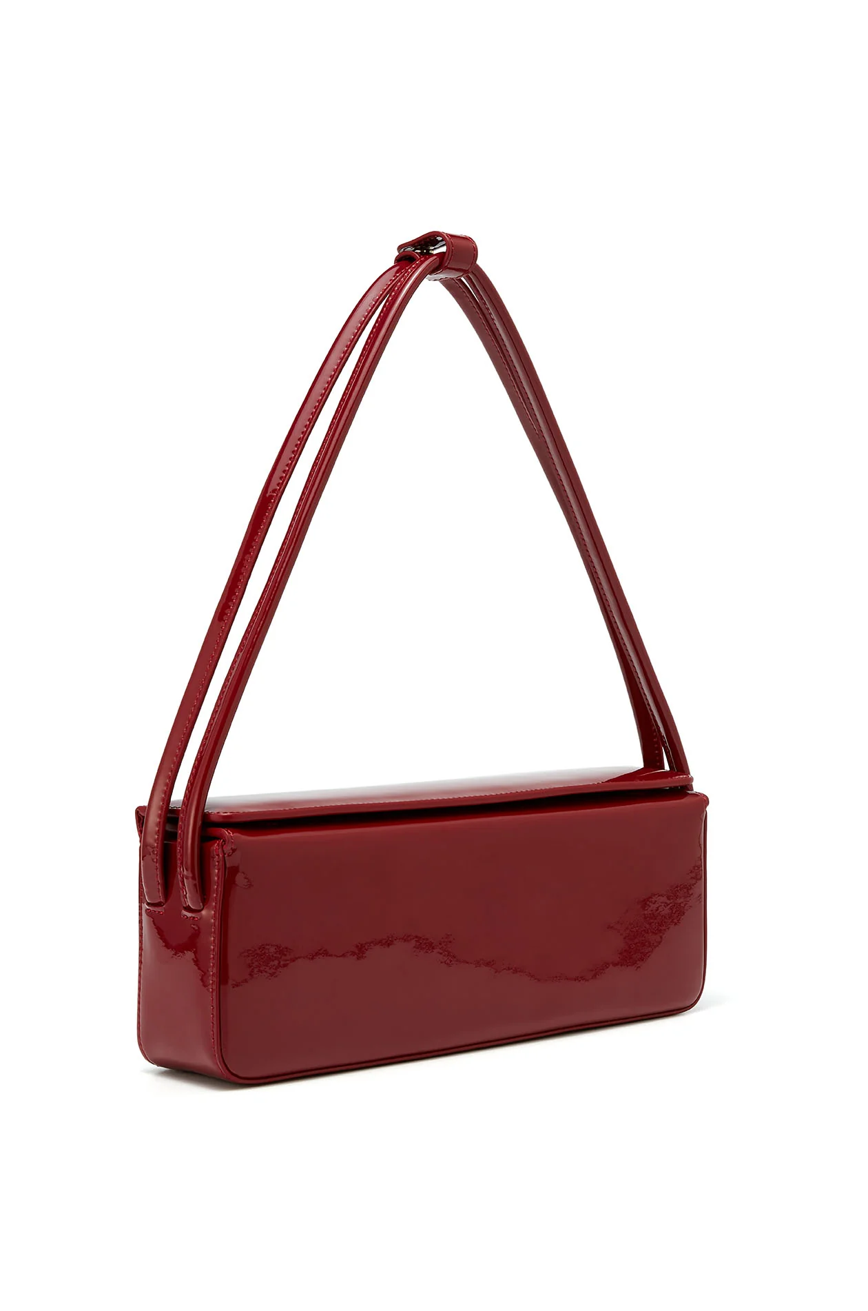 Leather Cubic Shoulder Bag - Image 4
