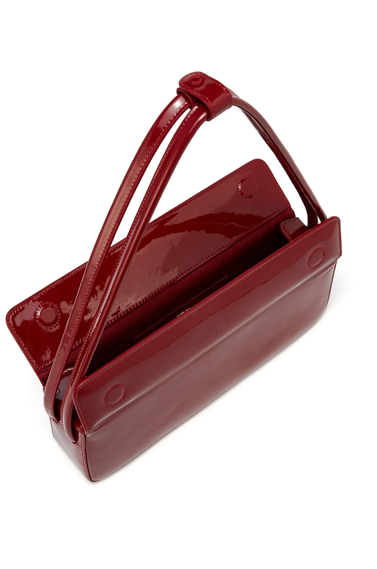 Leather Cubic Shoulder Bag - Image 5