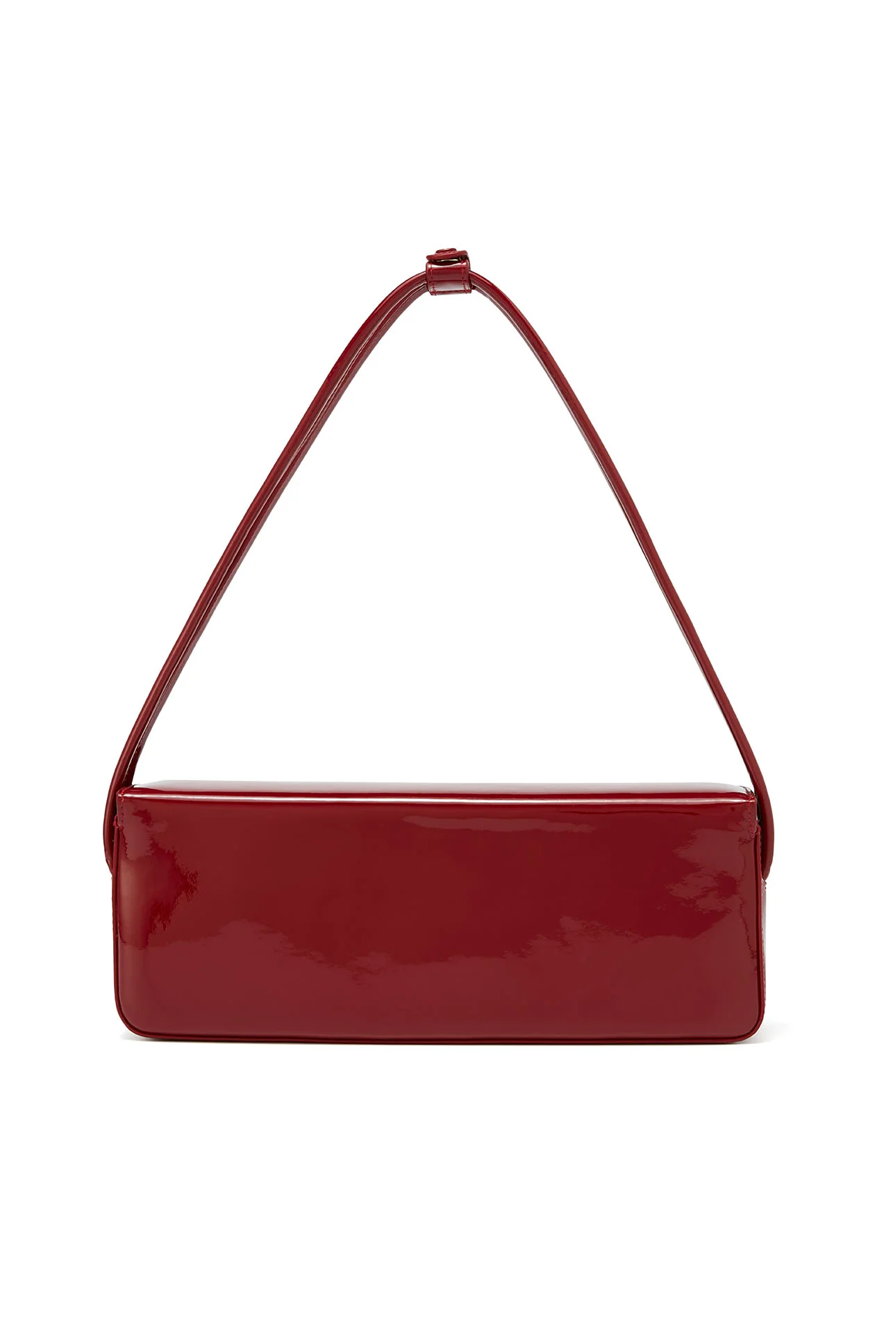 Leather Cubic Shoulder Bag - Image 6