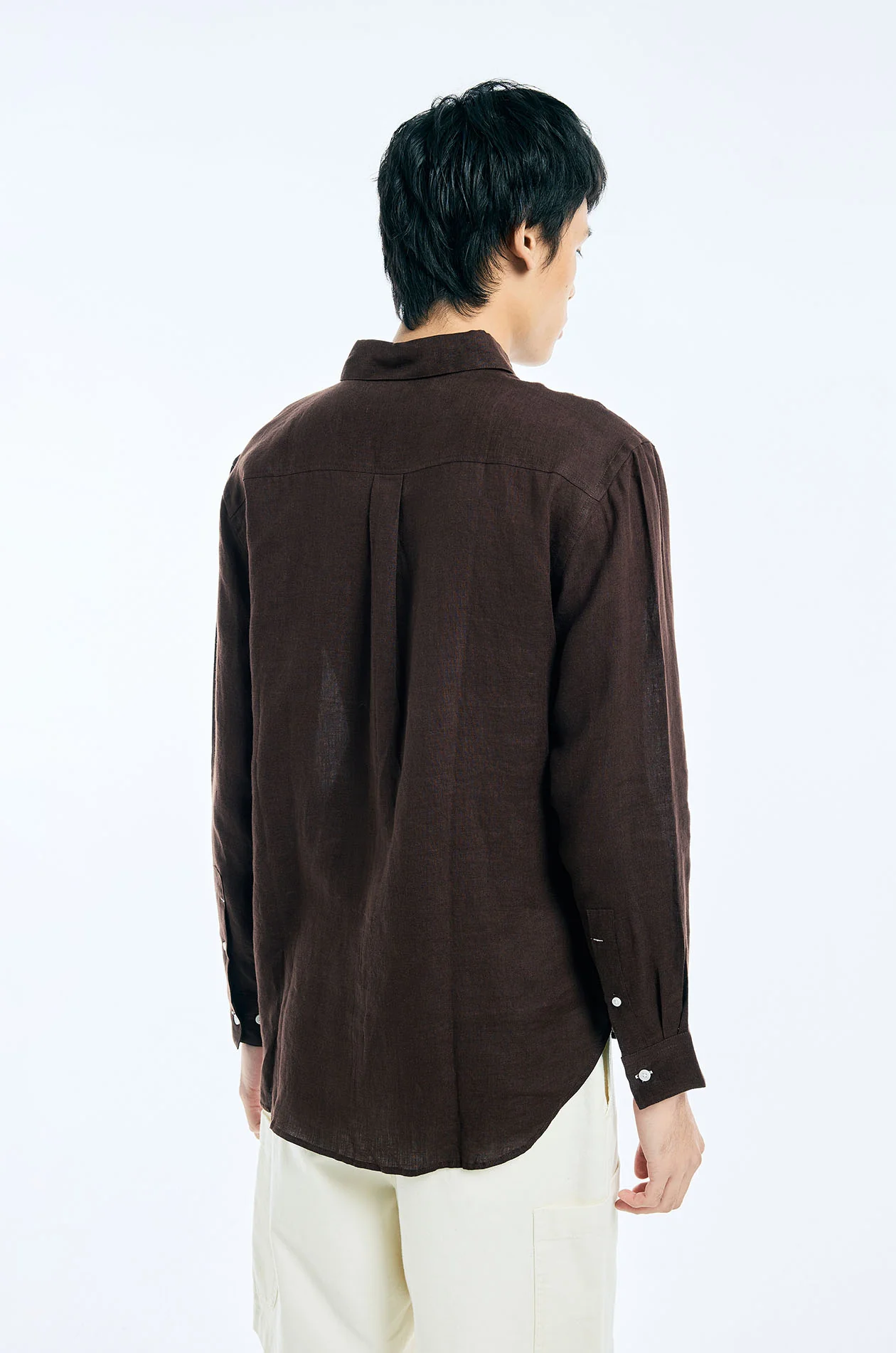 Regular Fit Linen Shirt - Image 13