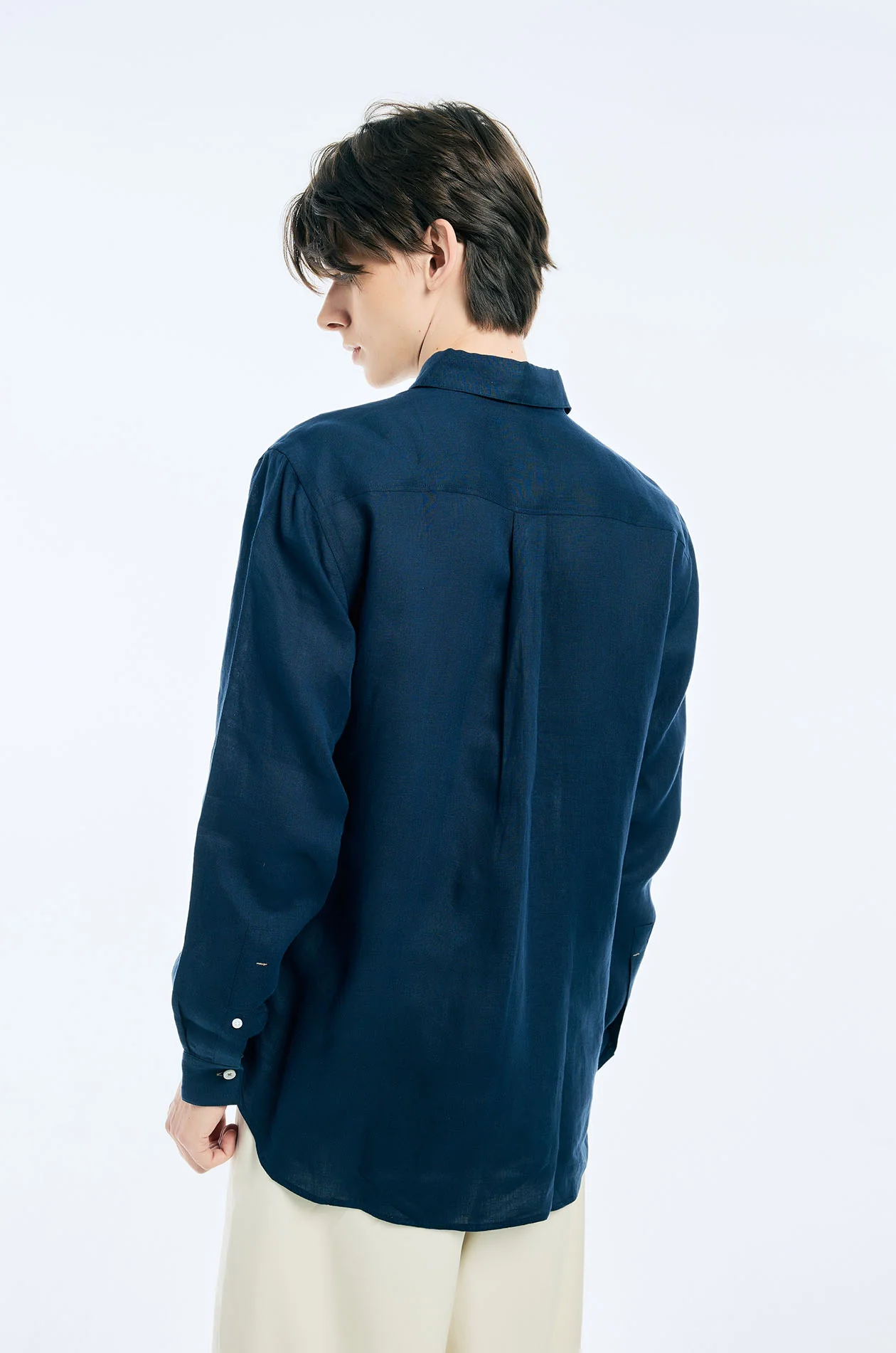 Regular Fit Linen Shirt - Image 17
