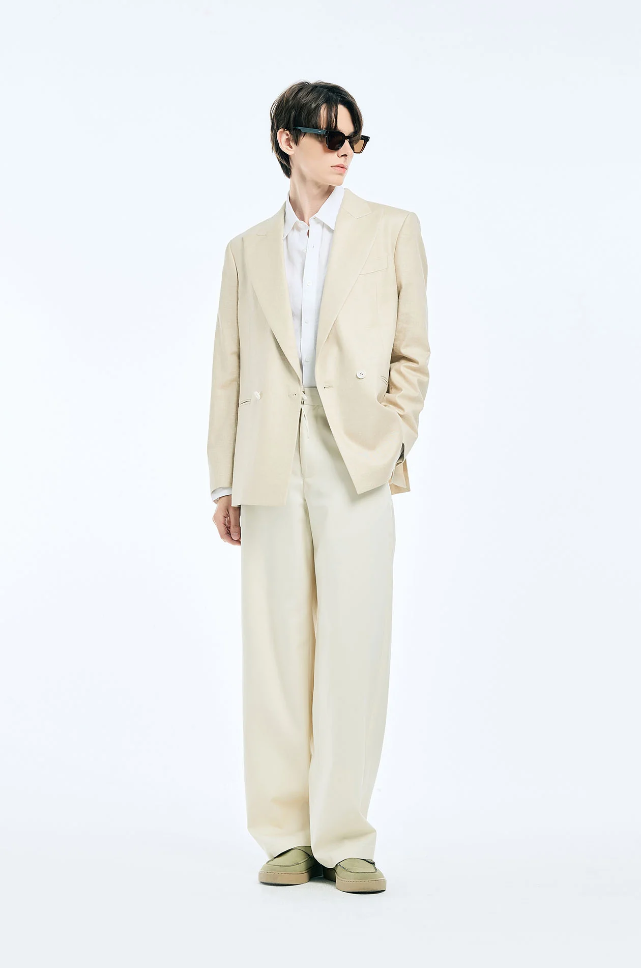 Regular Fit Linen Shirt - Image 4