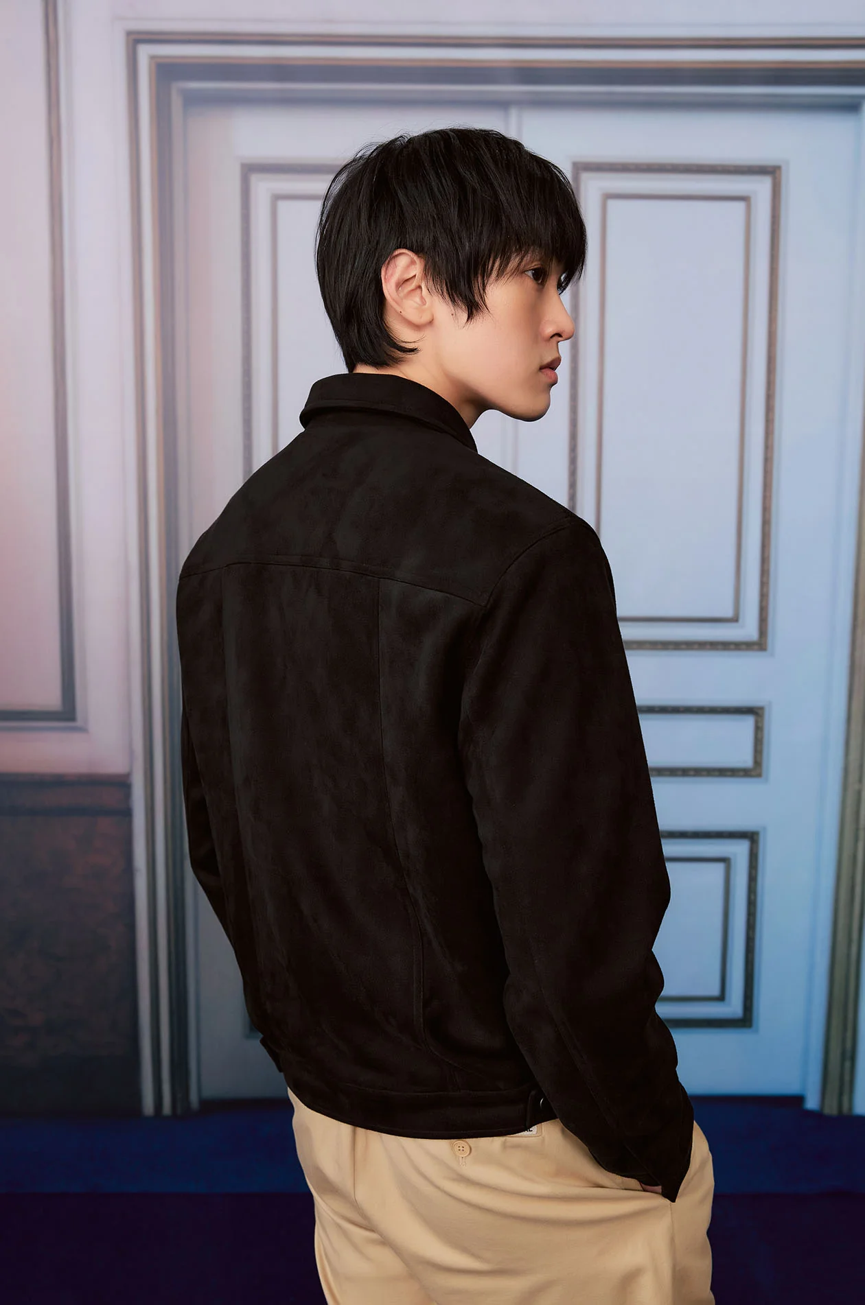 Faux Suede Jacket - Image 3