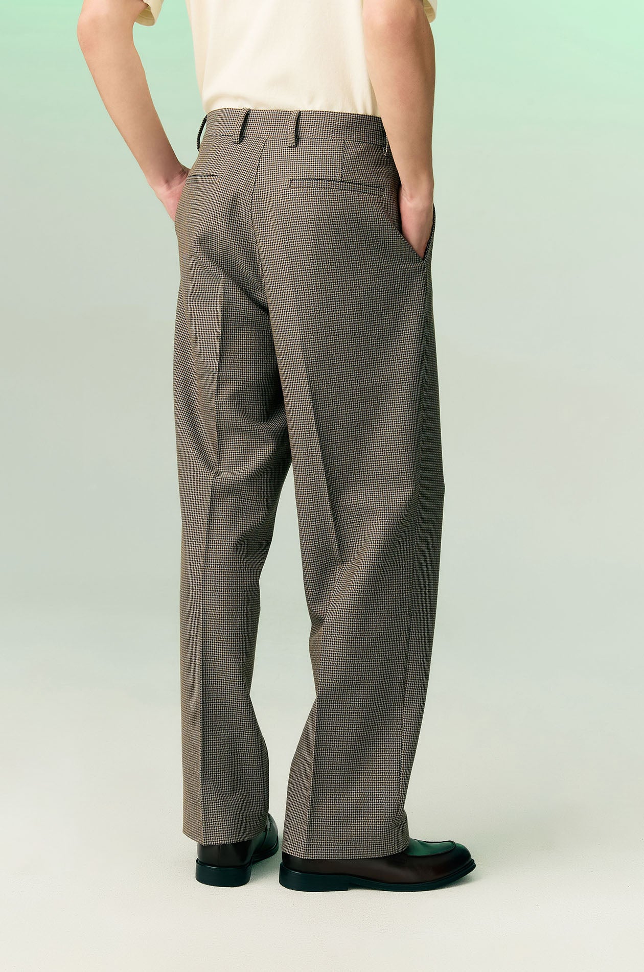 Houndstooth Suit Pants - Image 3