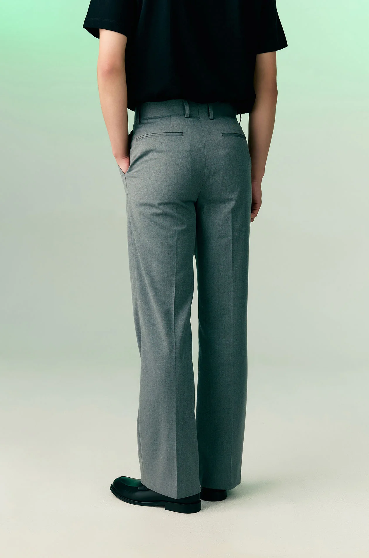 Herringbone Suit Pants - Image 3