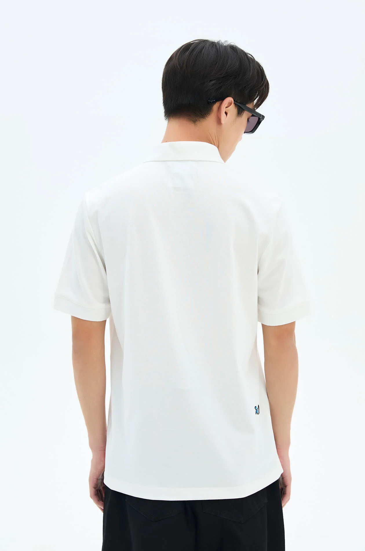 Zipper Polo Shirt with Gongkan - Image 12