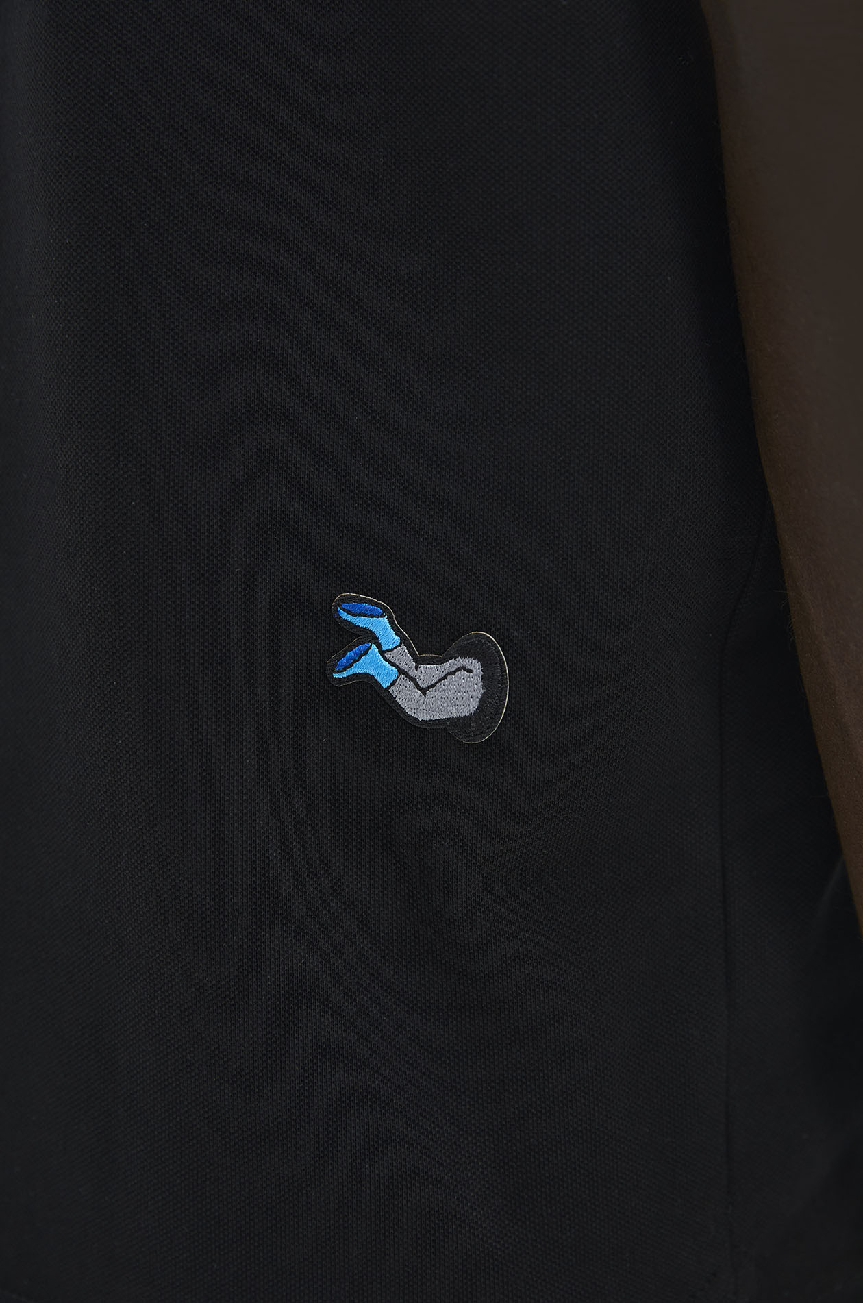 Zipper Polo Shirt with Gongkan - Image 5