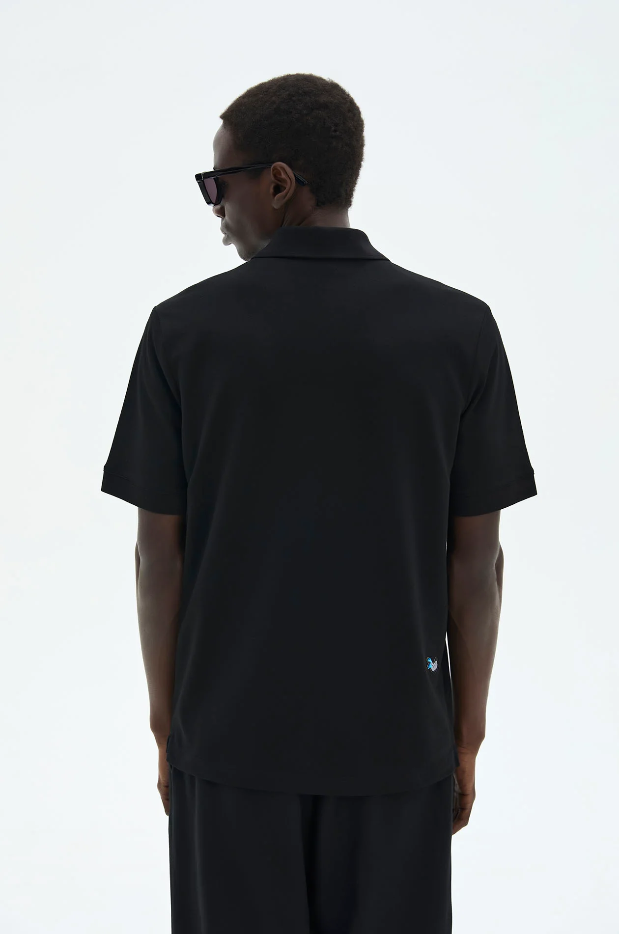 Zipper Polo Shirt with Gongkan - Image 6