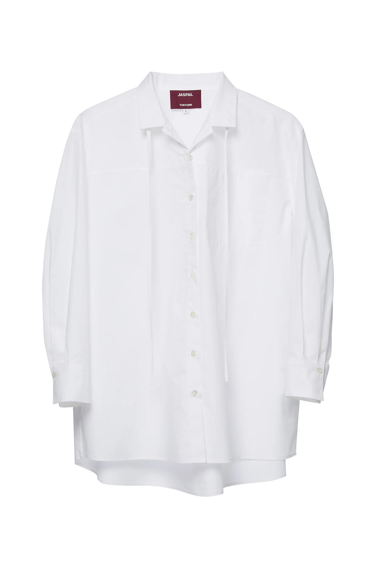 Spaghetti-Tie Collar Shirt with TunTun - Image 6