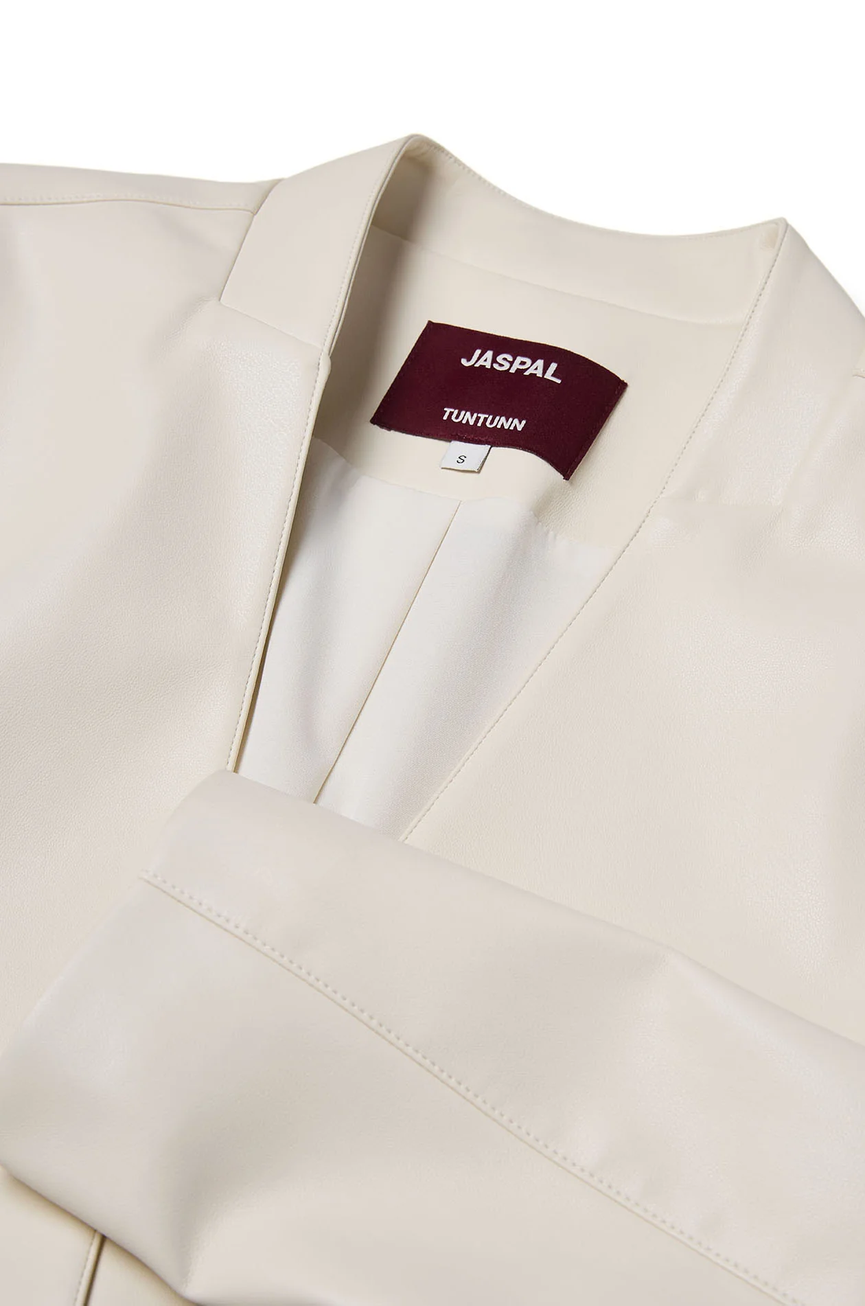 Collarless Longline Blazer with TunTun - Image 7