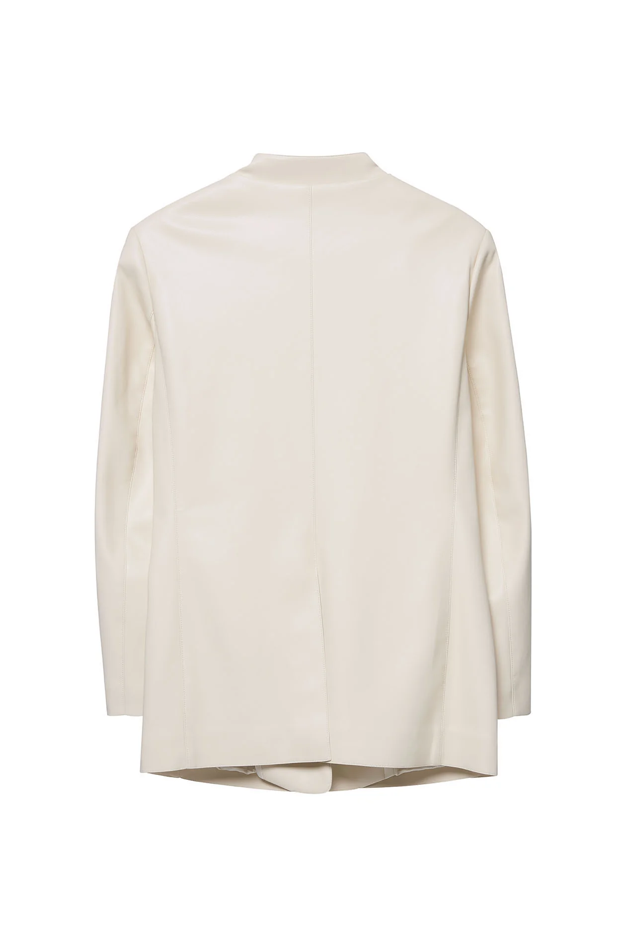 Collarless Longline Blazer with TunTun - Image 8