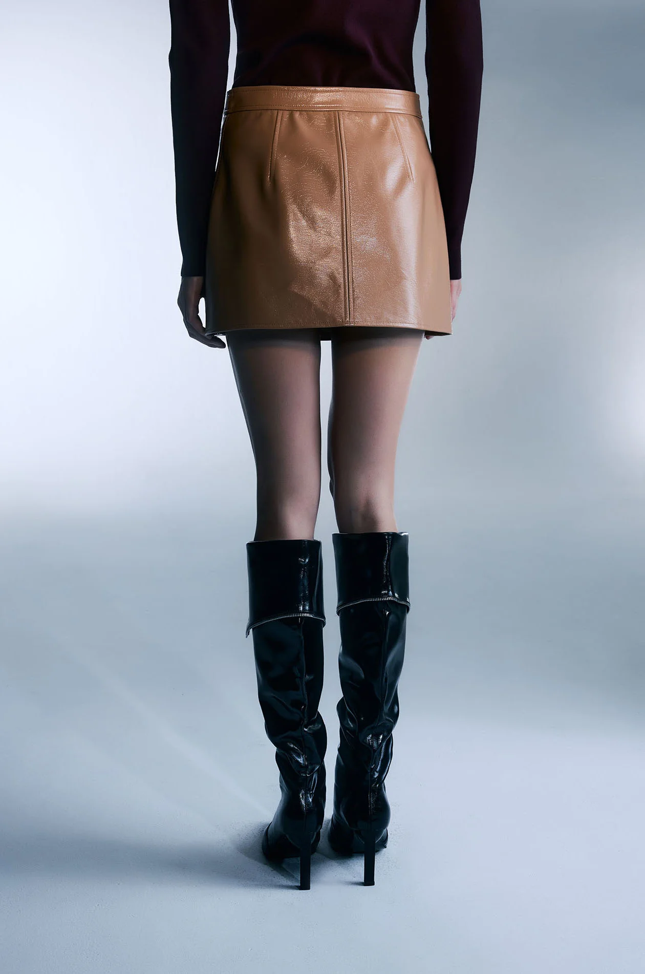 A-Line Mini Skirt with TunTun - Image 3
