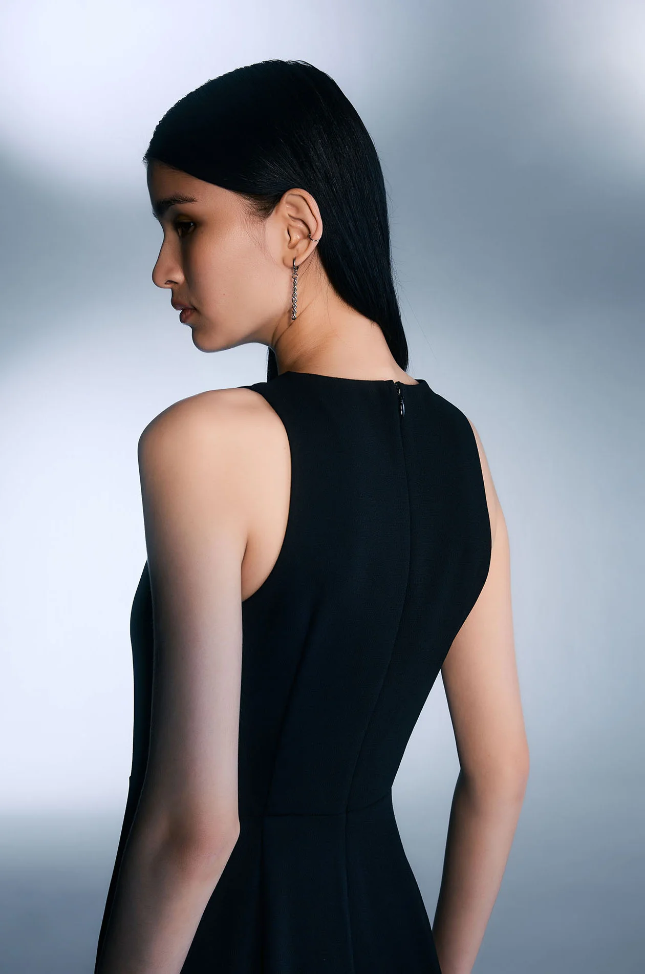 Lace-Up Cut-Out Jumpsuit with TunTun - Image 4