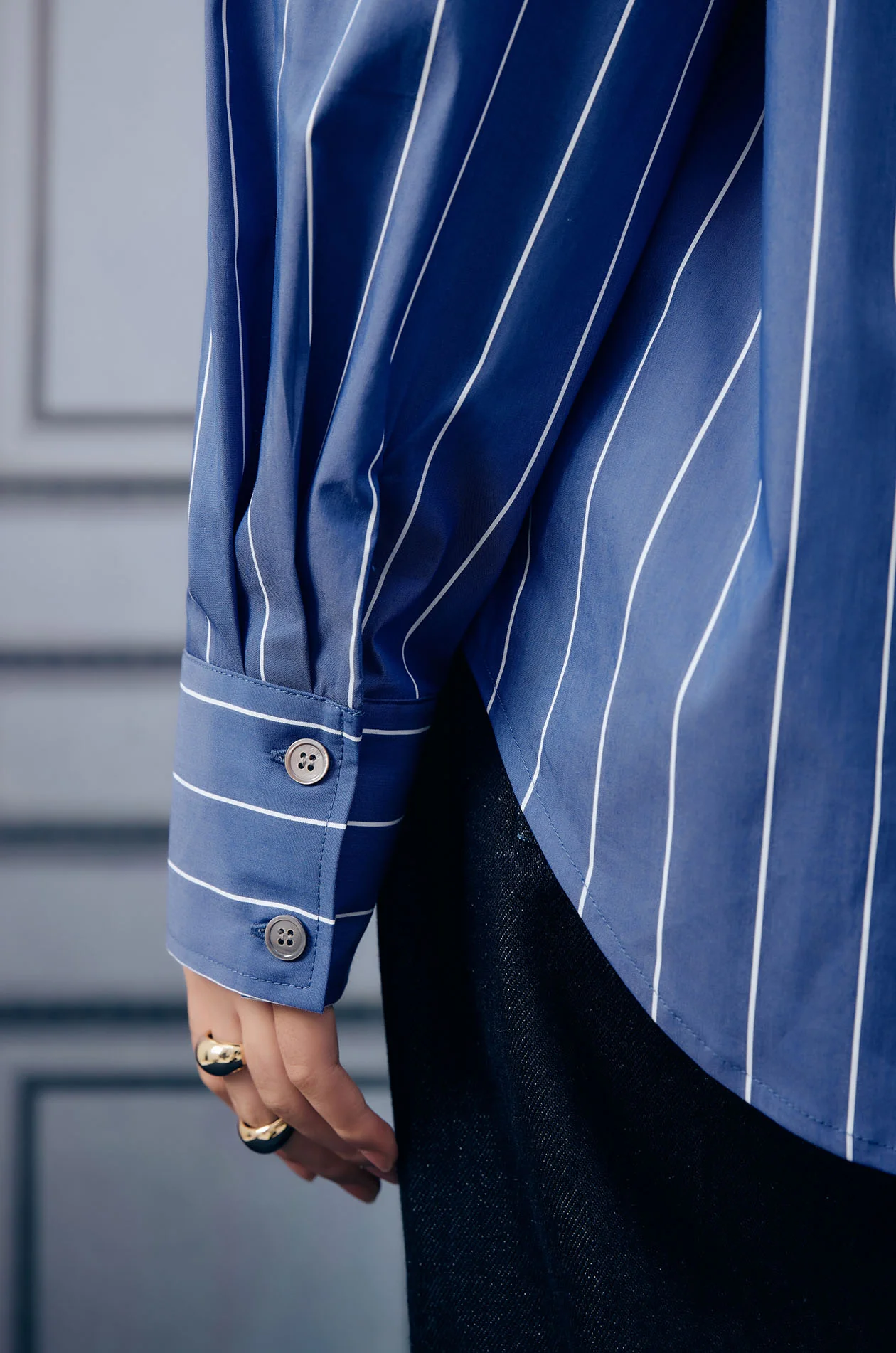 Tank-Layer Striped Shirt - Image 4