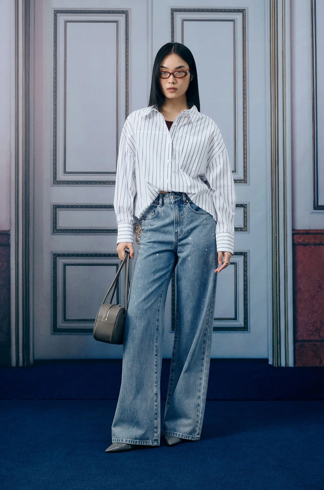Tank-Layer Striped Shirt - Image 6