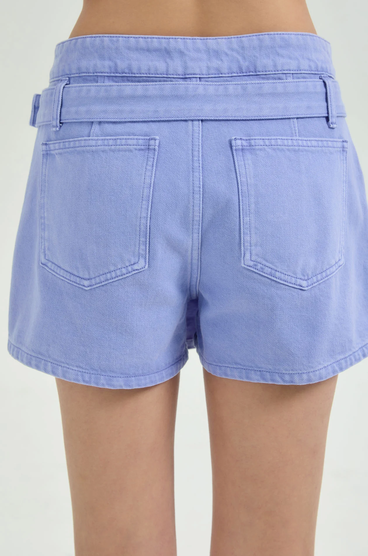 Vintage Wrapped Denim Skort - Image 4