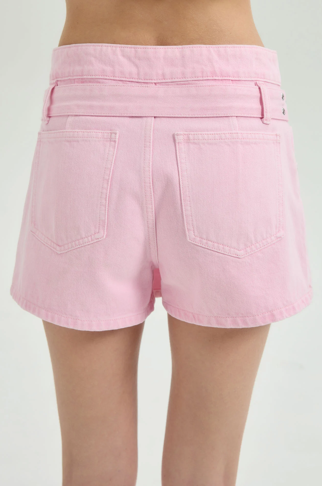 Vintage Wrapped Denim Skort - Image 9