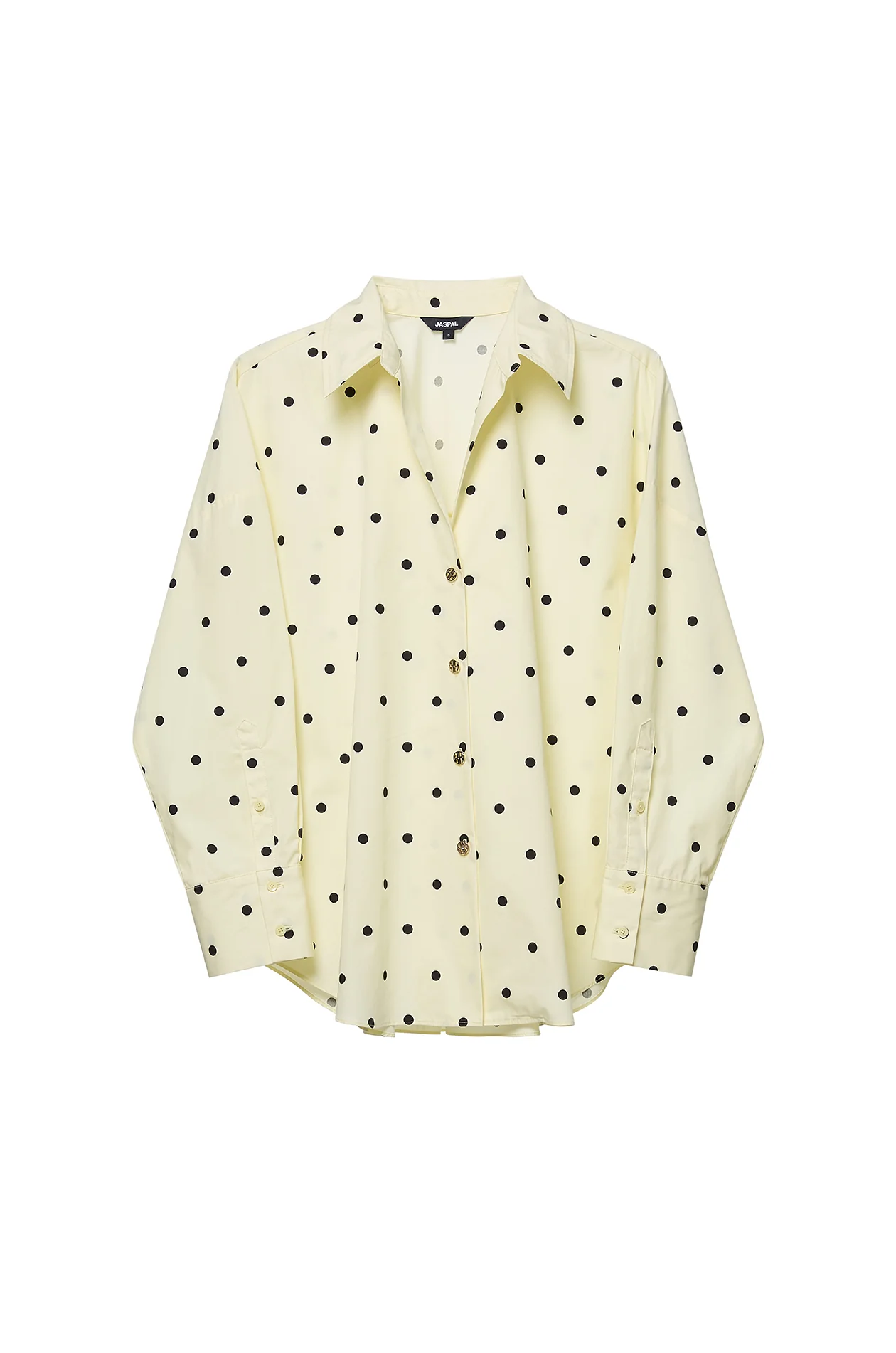 Dot Jacquard Oversized Shirt - Image 4