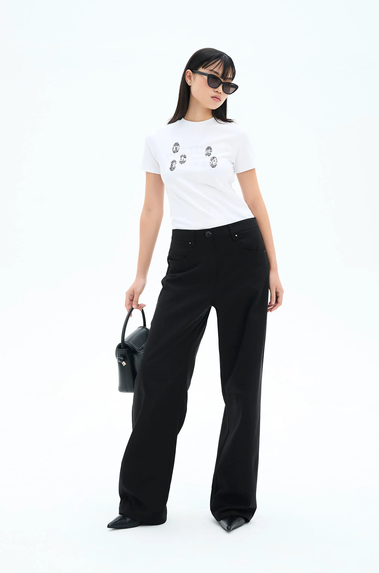 Rhinestone T-Shirt with Gongkan - Image 5