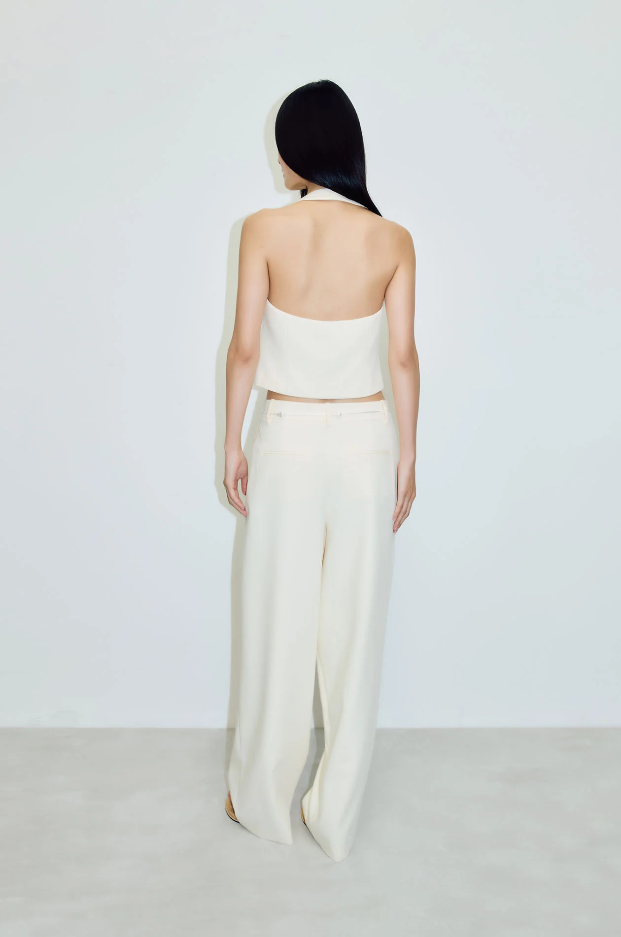 Loose-Straight Pants with Belt - Image 7