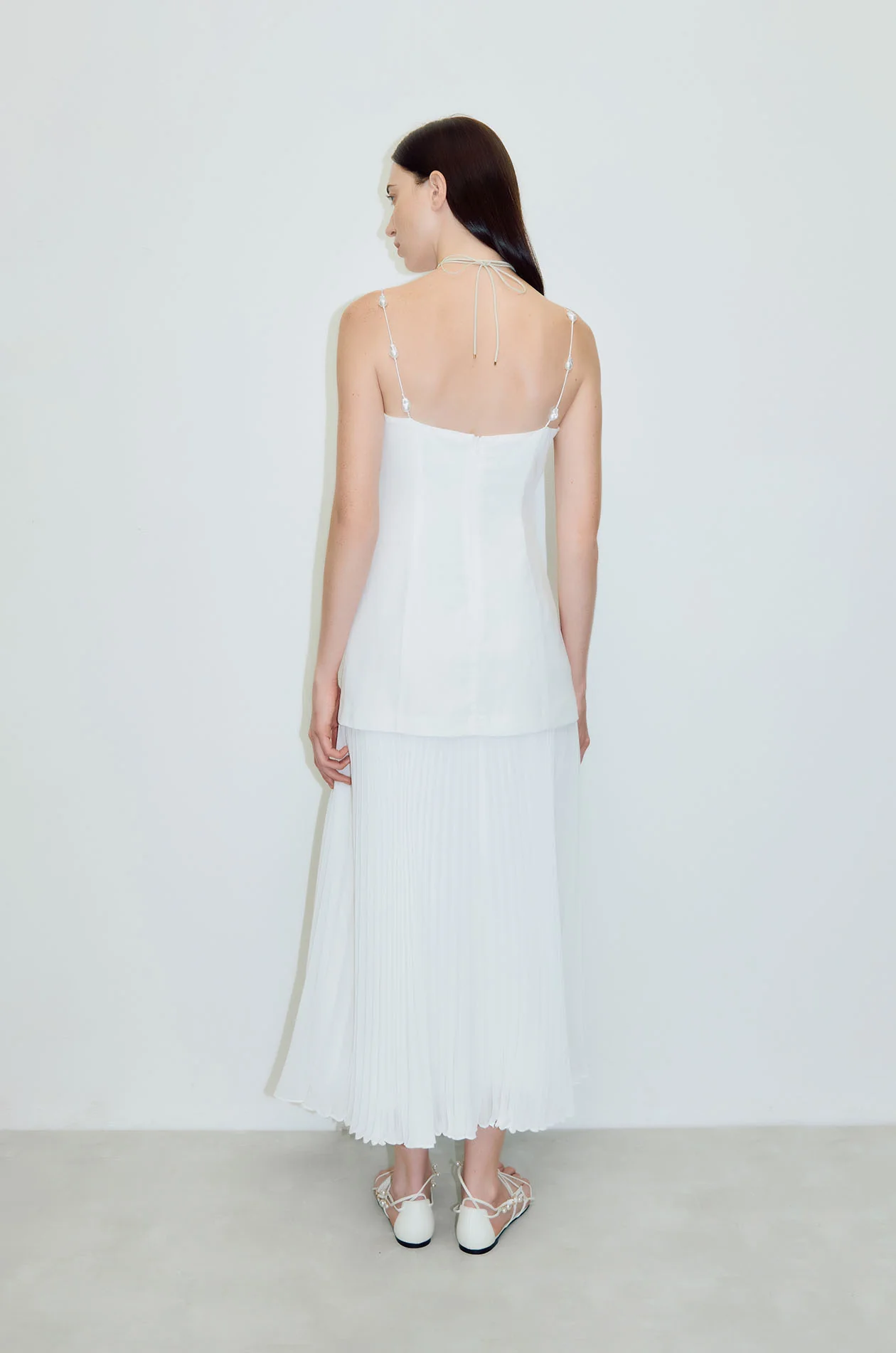 Strappy Drop Waist Maxi Dress - Image 6