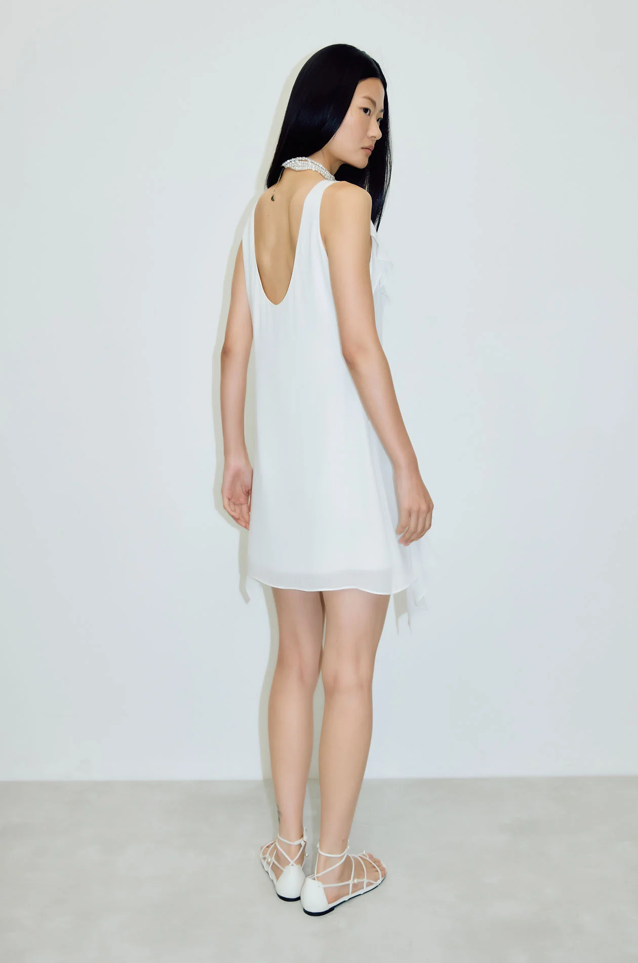 Ruffle Mini Dress - Image 5