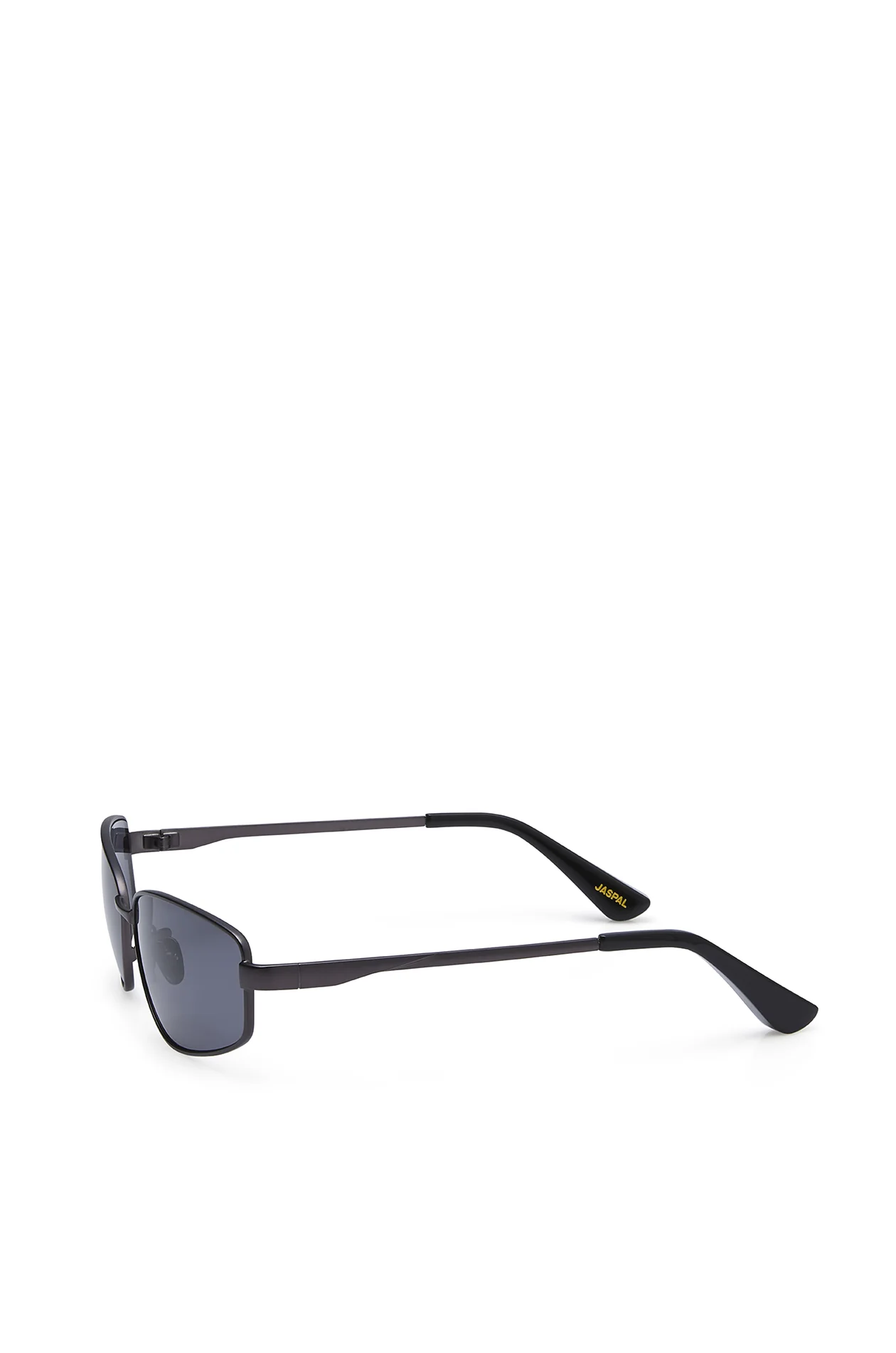 Slim Angled Rectangular Sunglasses - Image 3