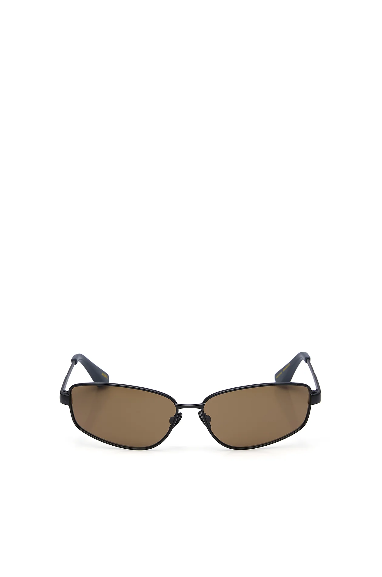 Slim Angled Rectangular Sunglasses - Image 5
