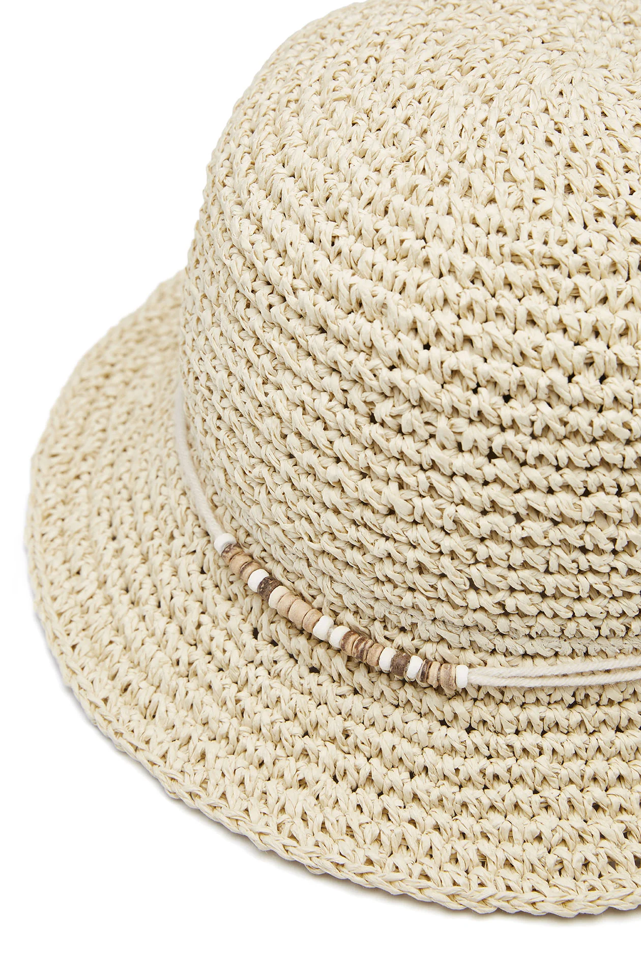 Raffia Bucket Hat - Image 2