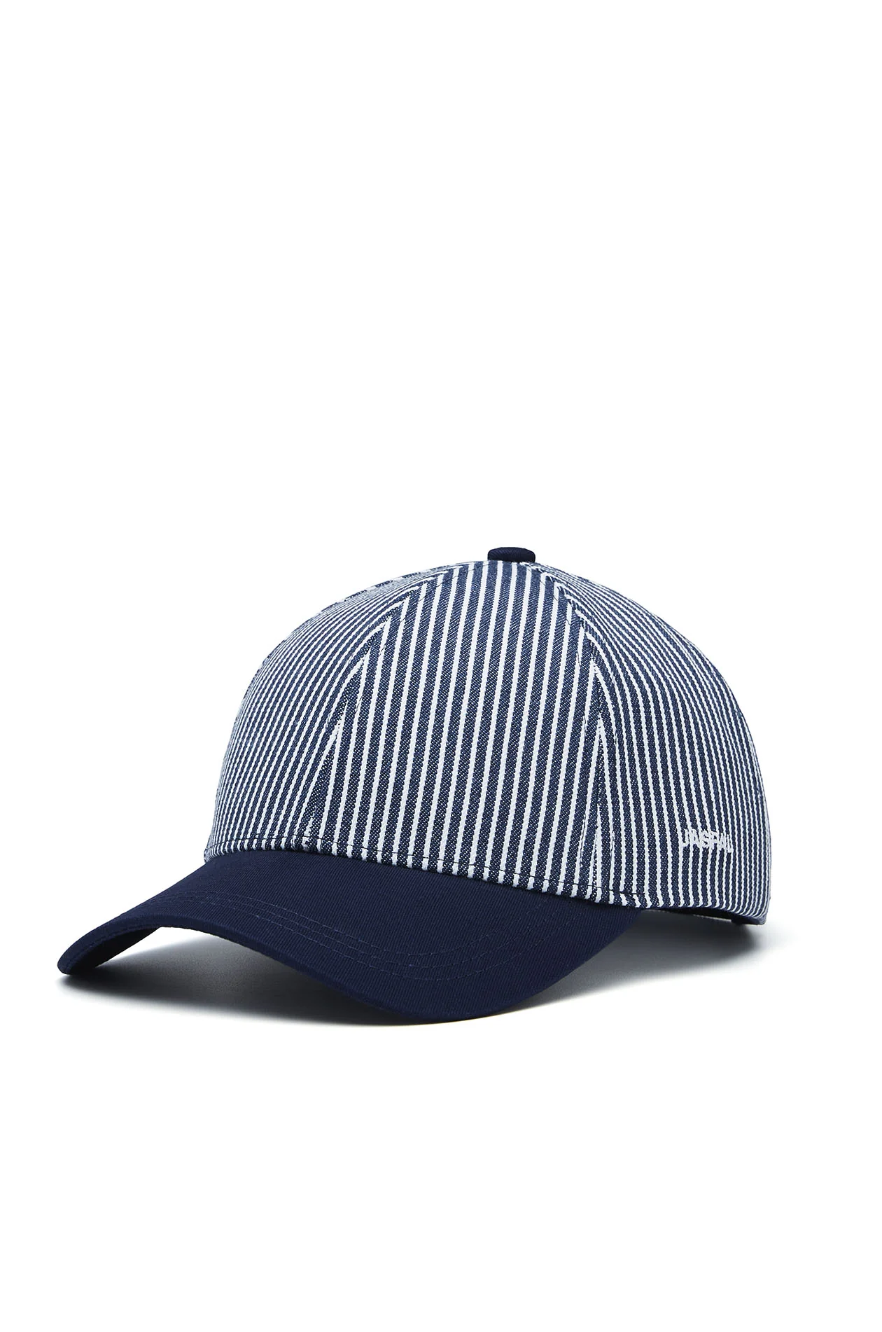 Striped Cotton Baseball Cap