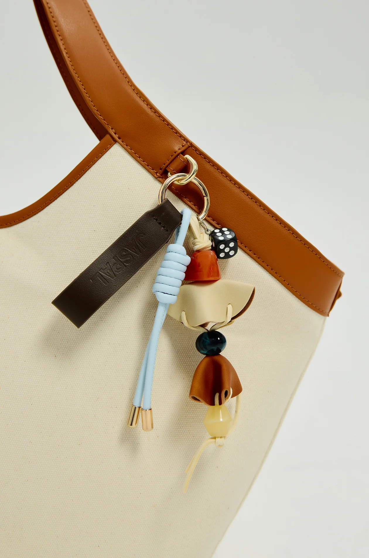 Rustic Tassel & Leather Charm - Image 3