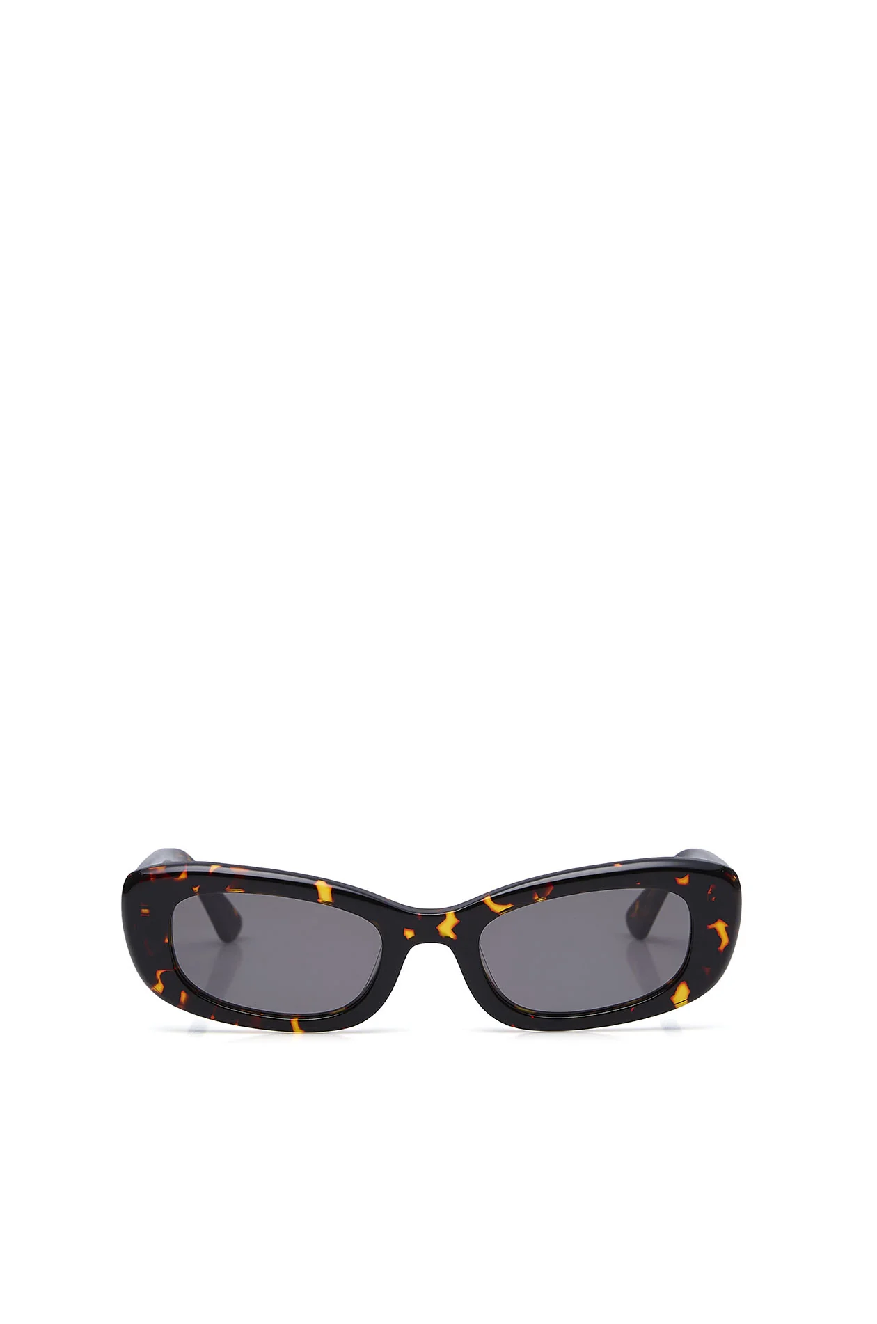 Skinny Rectangle Sunglasses - Image 2