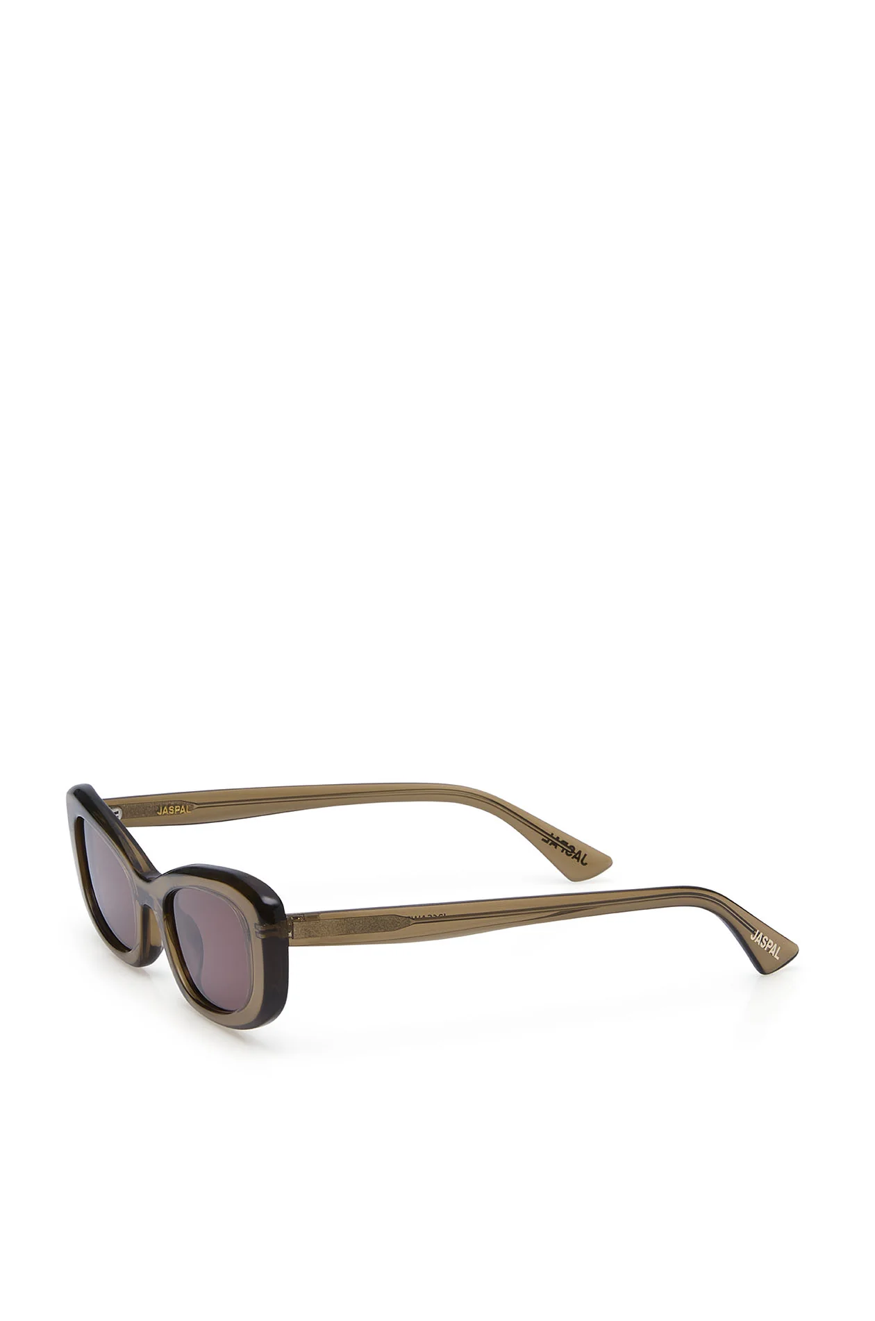 Skinny Rectangle Sunglasses - Image 6