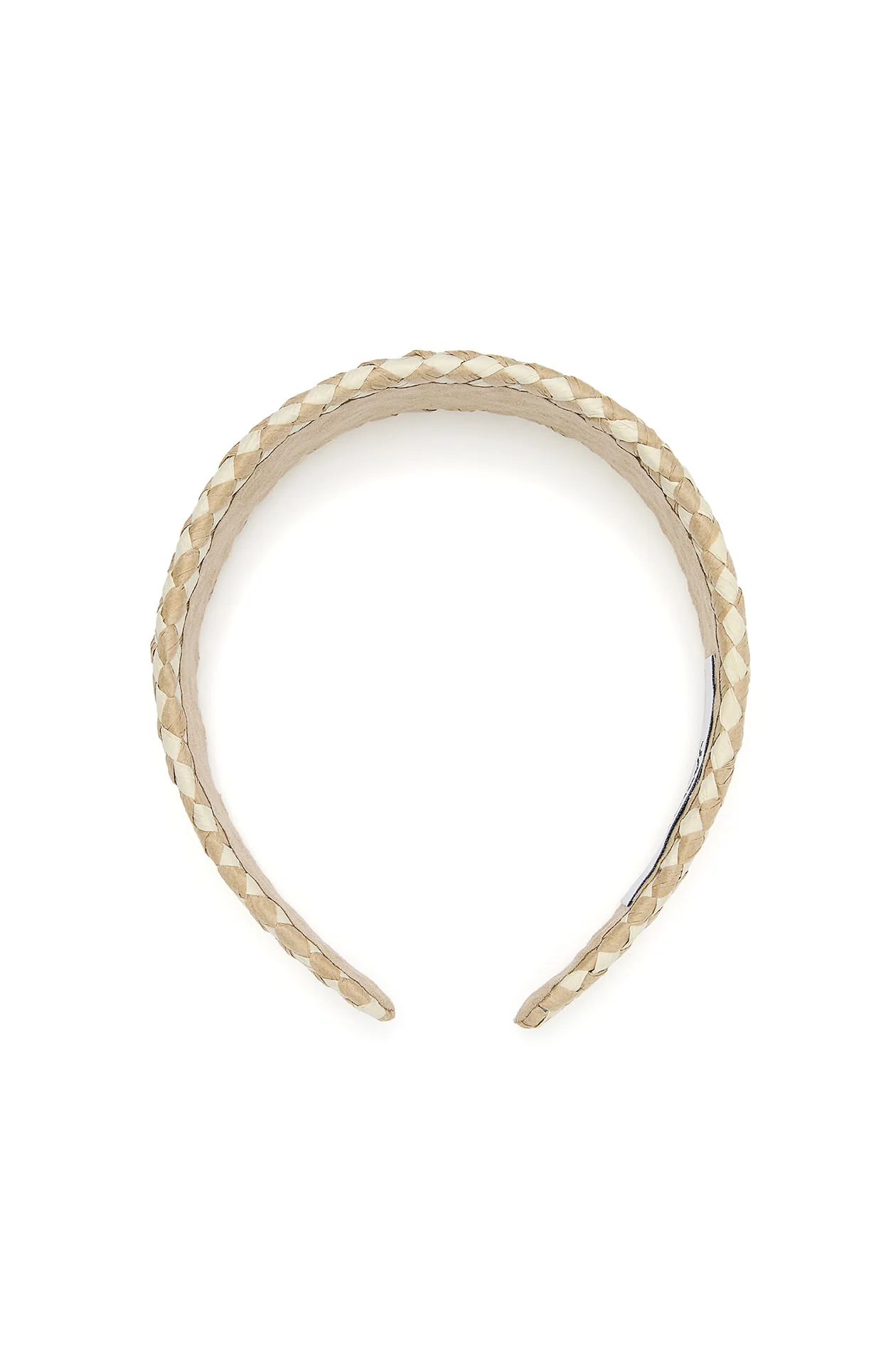 Two-Tone Interlaced Chunky Headband - Image 2