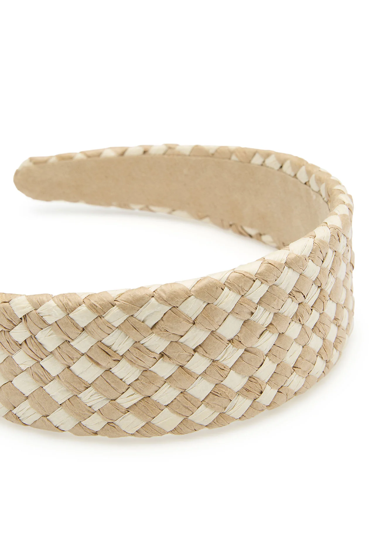 Two-Tone Interlaced Chunky Headband - Image 3