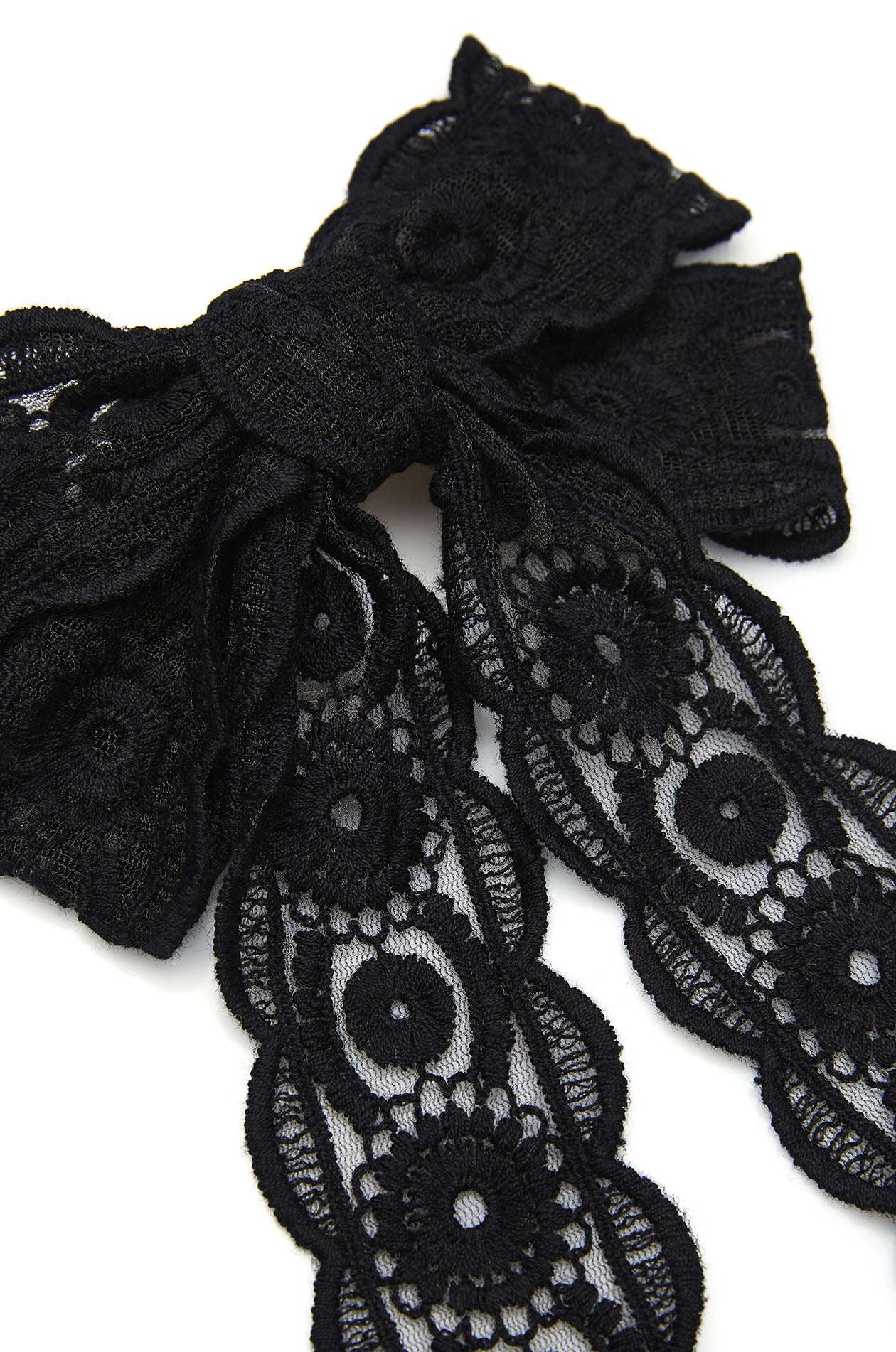 Crochet Bow Hair Clip - Image 2
