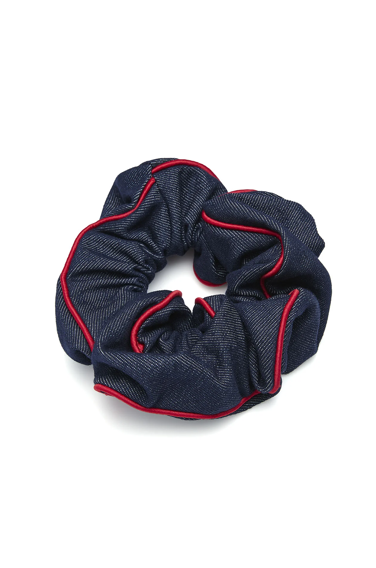 Solid & Gingham Scrunchies Set - Image 5