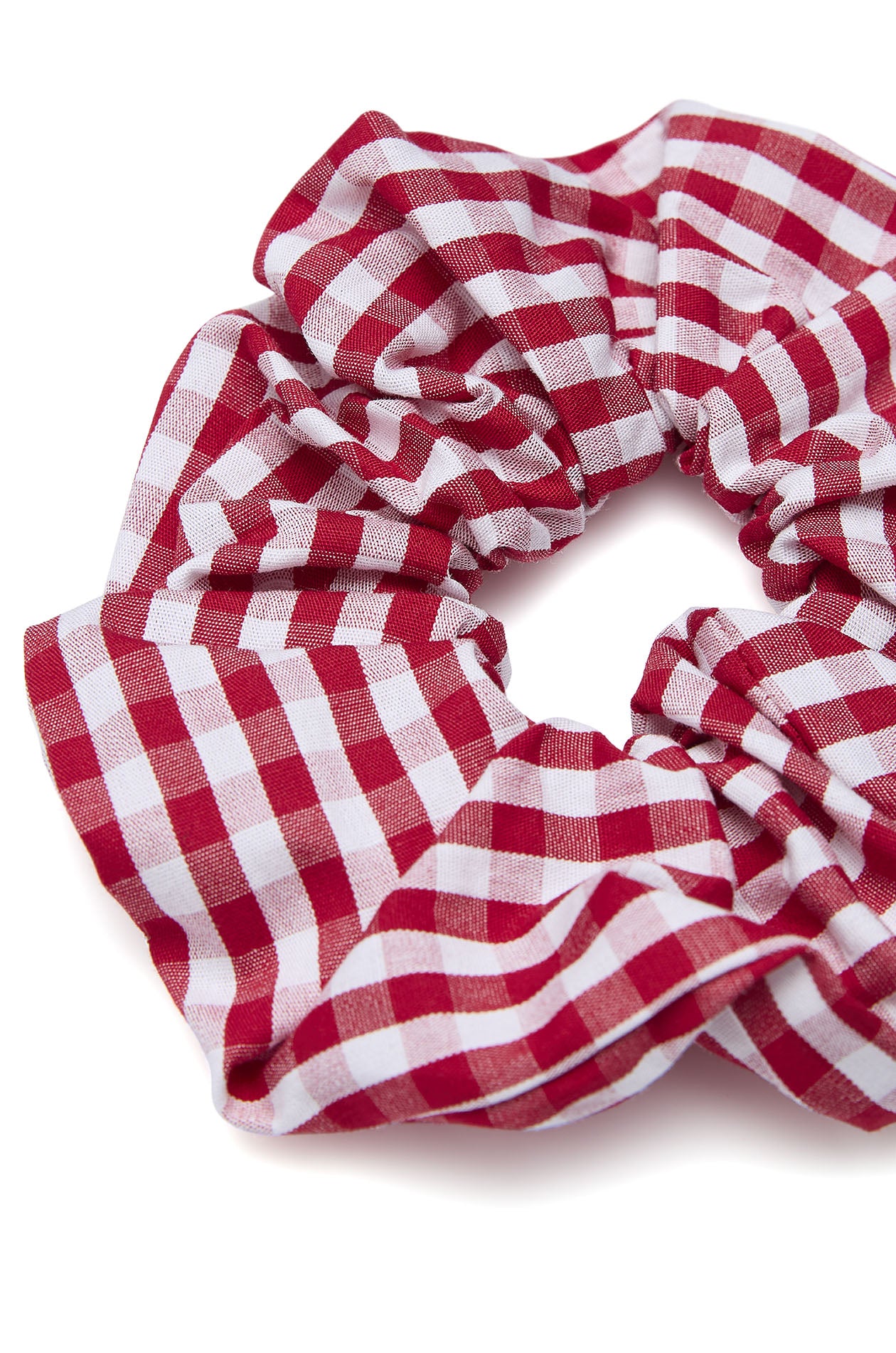 Solid & Gingham Scrunchies Set - Image 8