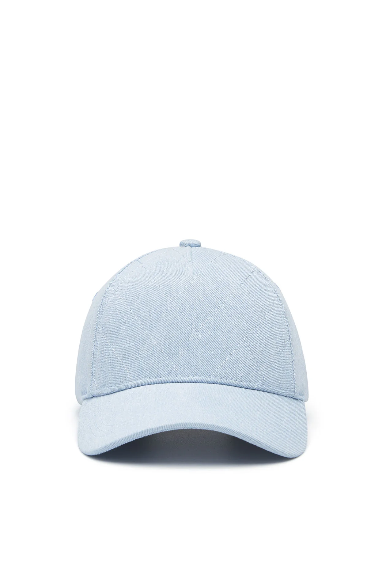 Diamond Stitching Denim Cap - Image 3