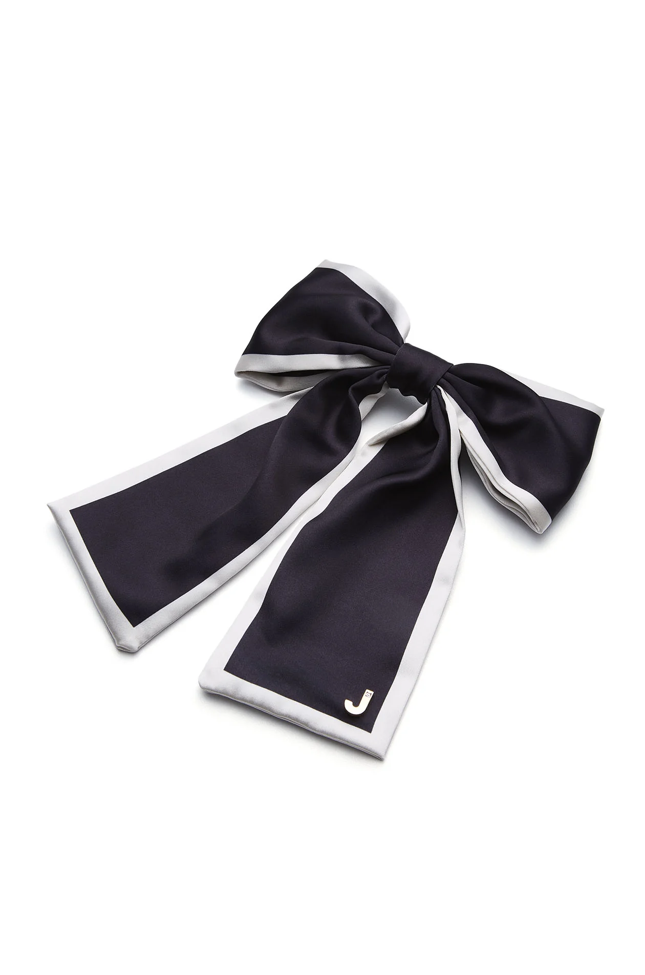 Satin Bow Hair Clip