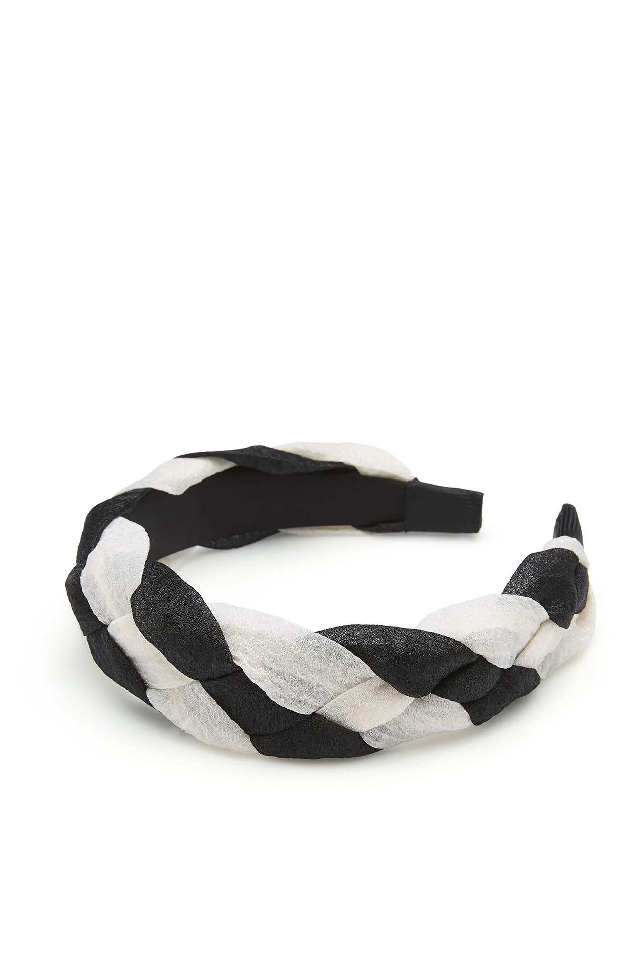 Contrast Braid Chunky Headband