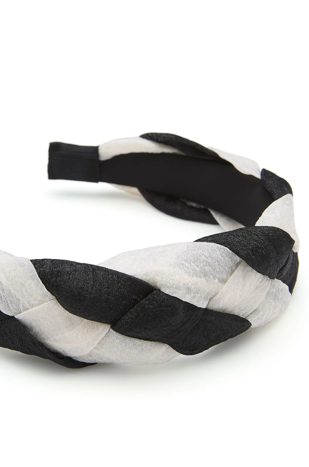 Contrast Braid Chunky Headband - Image 3
