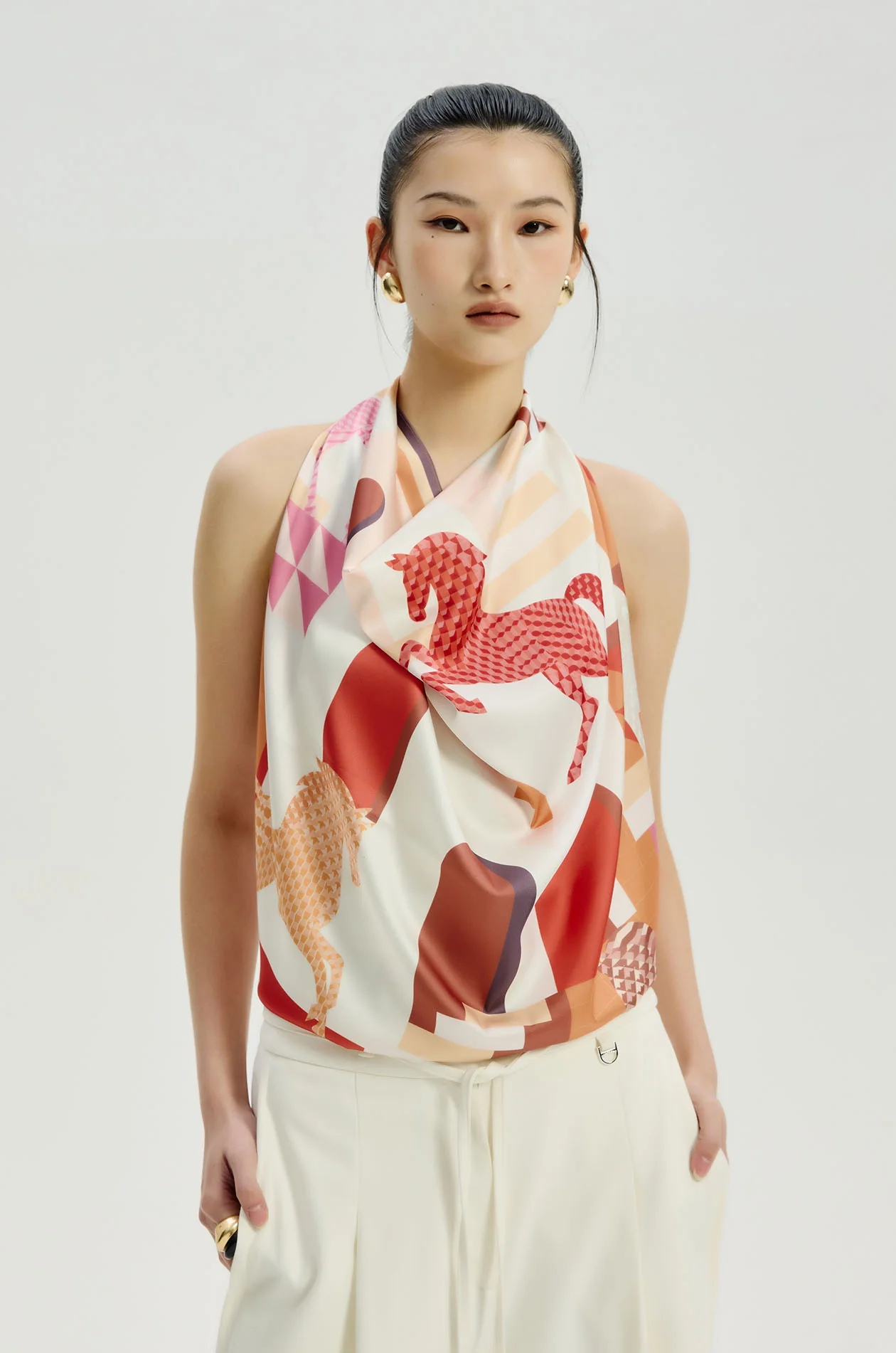 Terracotta Passage Scarf - Image 2