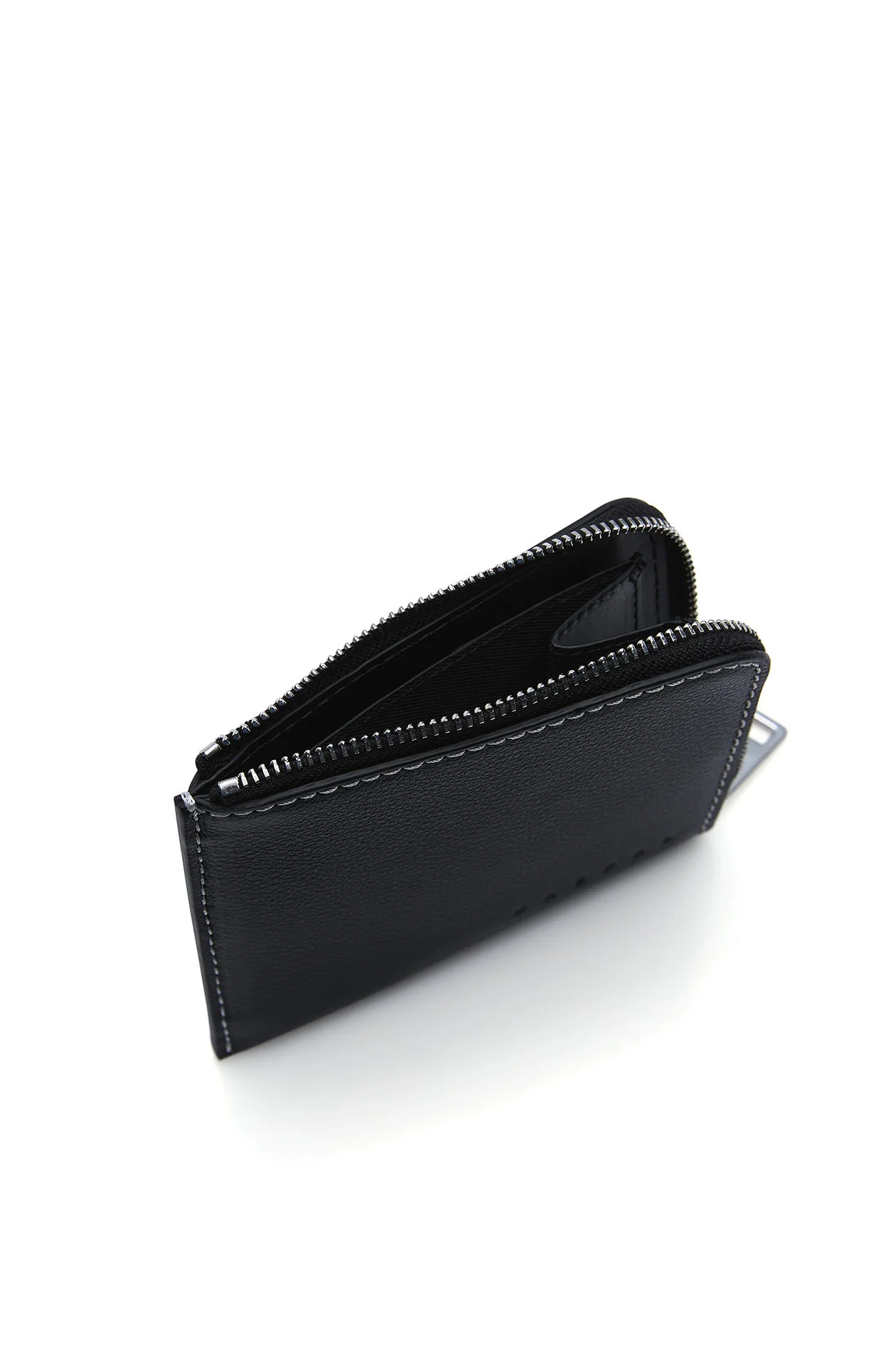 Leather Zip Around Wallet - Image 3