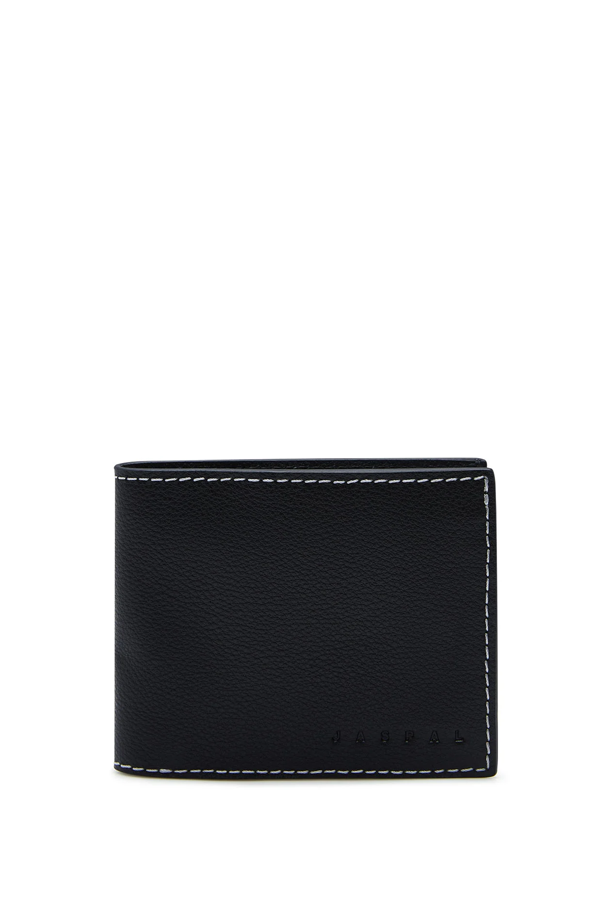 Logo Leather Bifold Wallet