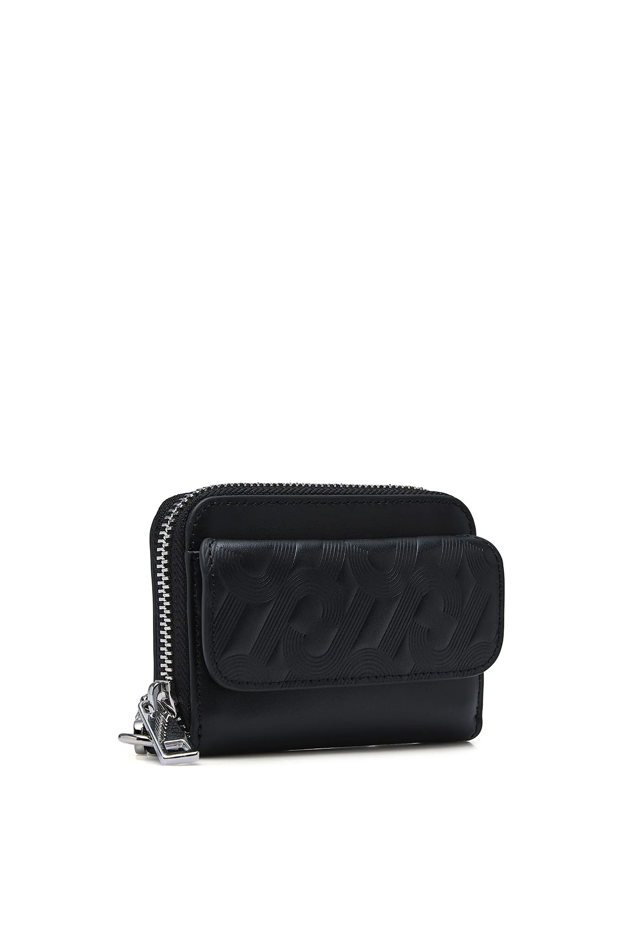 Monogram Leather Wristlet Card Holder - Image 2
