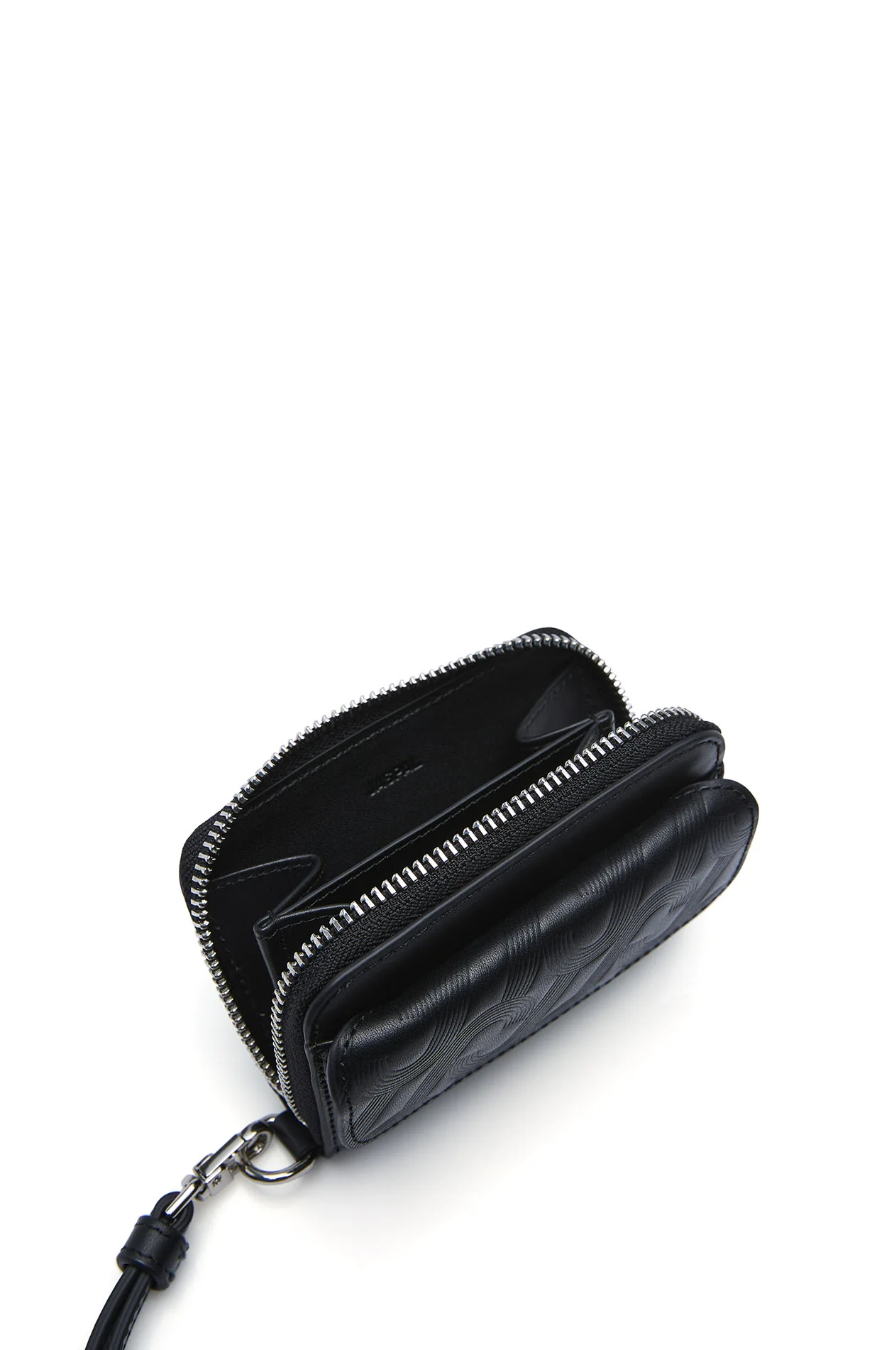 Monogram Leather Wristlet Card Holder - Image 3