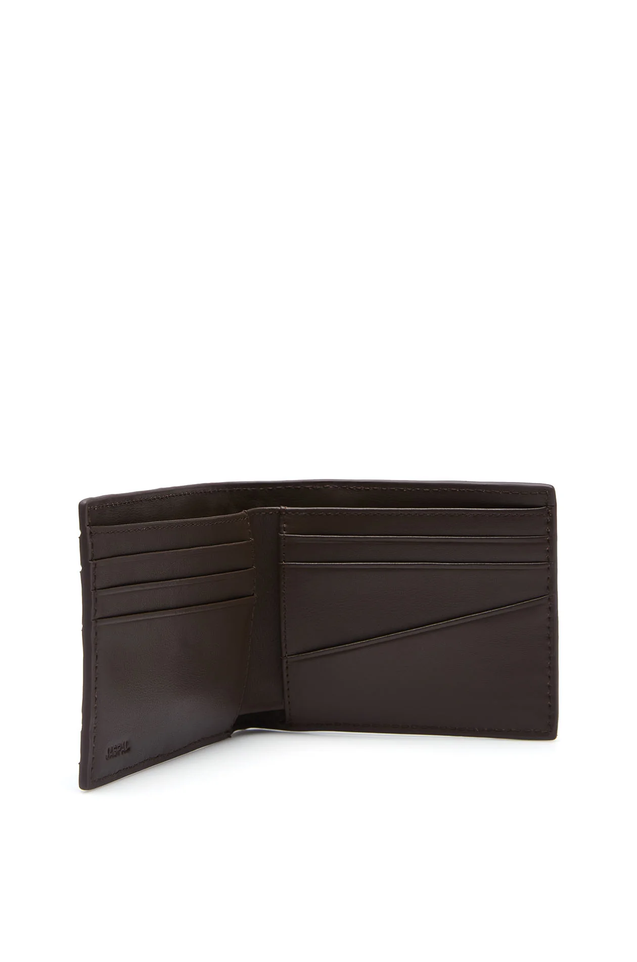 Interlaced Leather Bifold Wallet - Image 3