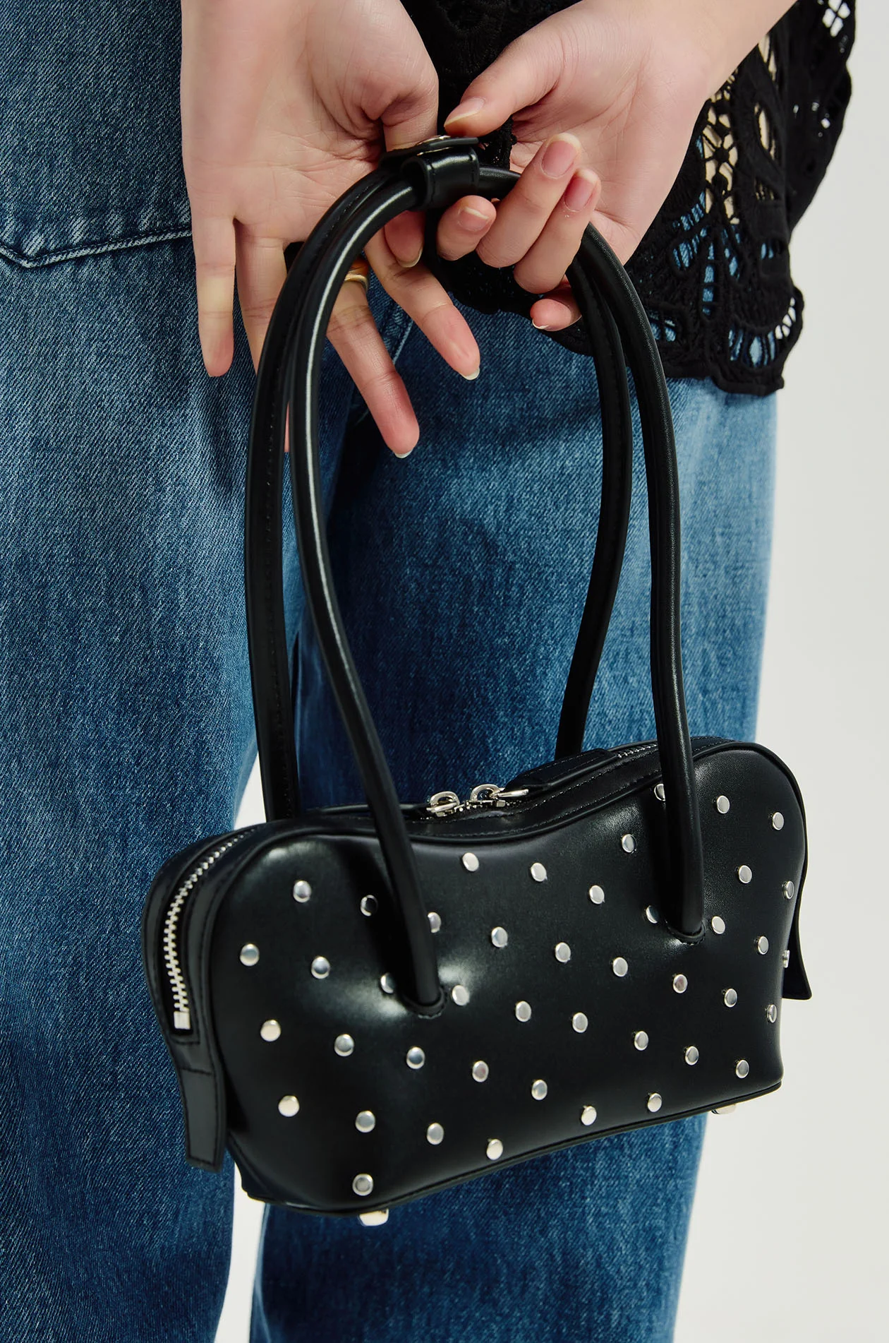 Mini Echo Bag with Stud - Image 7
