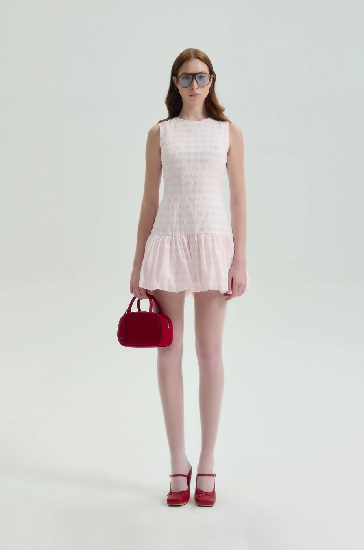 Mini Suede East-West Handbag - Image 5